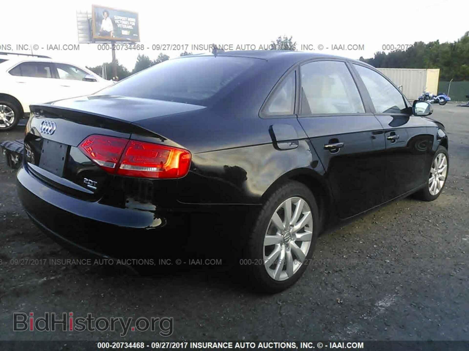 2012 Audi A4 - VIN: WAUBFAFLXCA117577 - Фото 4