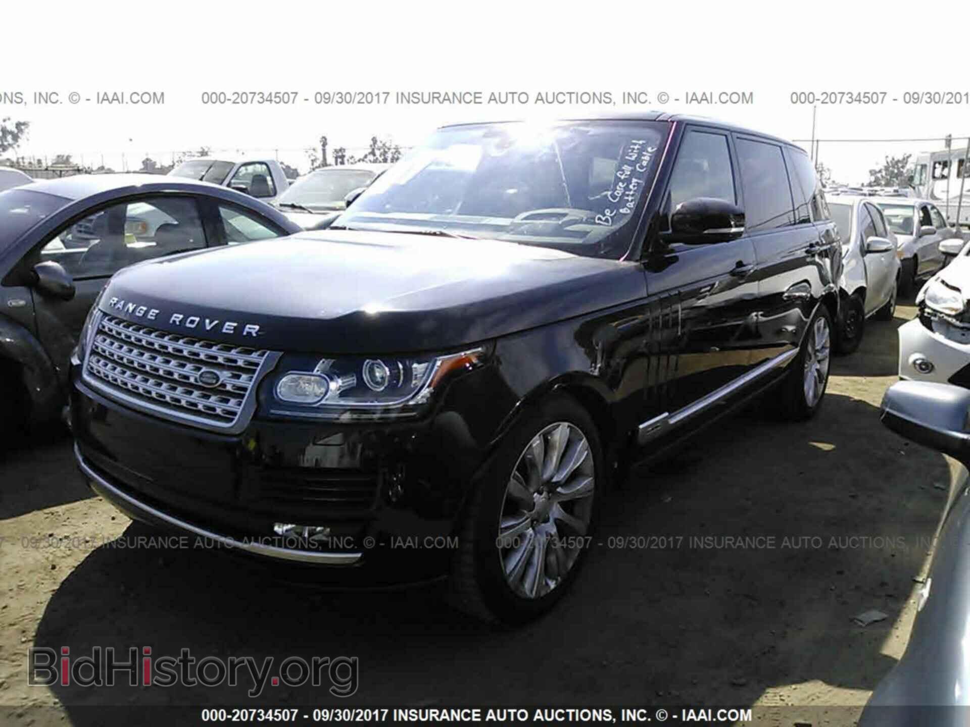 2016 Land rover Range rover - VIN: SALGS3EF4GA250054 - Фото 2