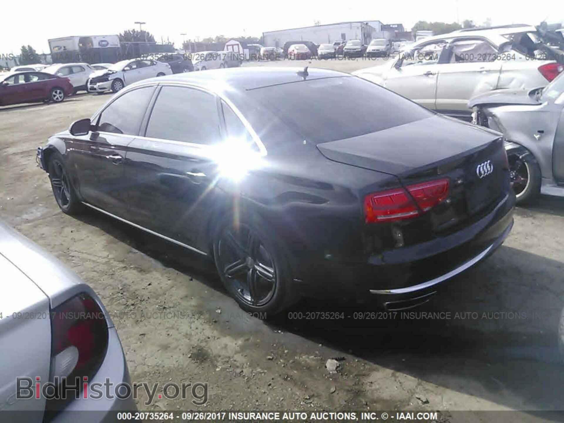 2013 Audi A8 - VIN: WAUR2AFDXDN010753 - Фото 3