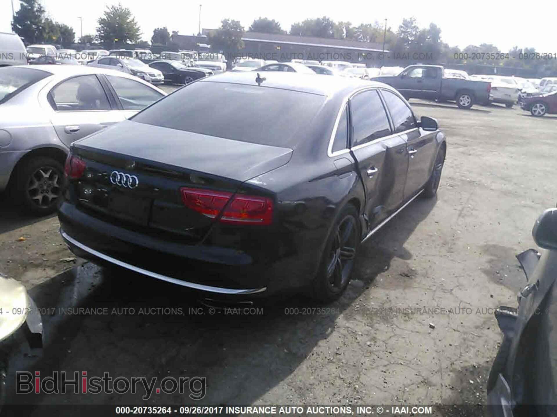 2013 Audi A8 - VIN: WAUR2AFDXDN010753 - Фото 4