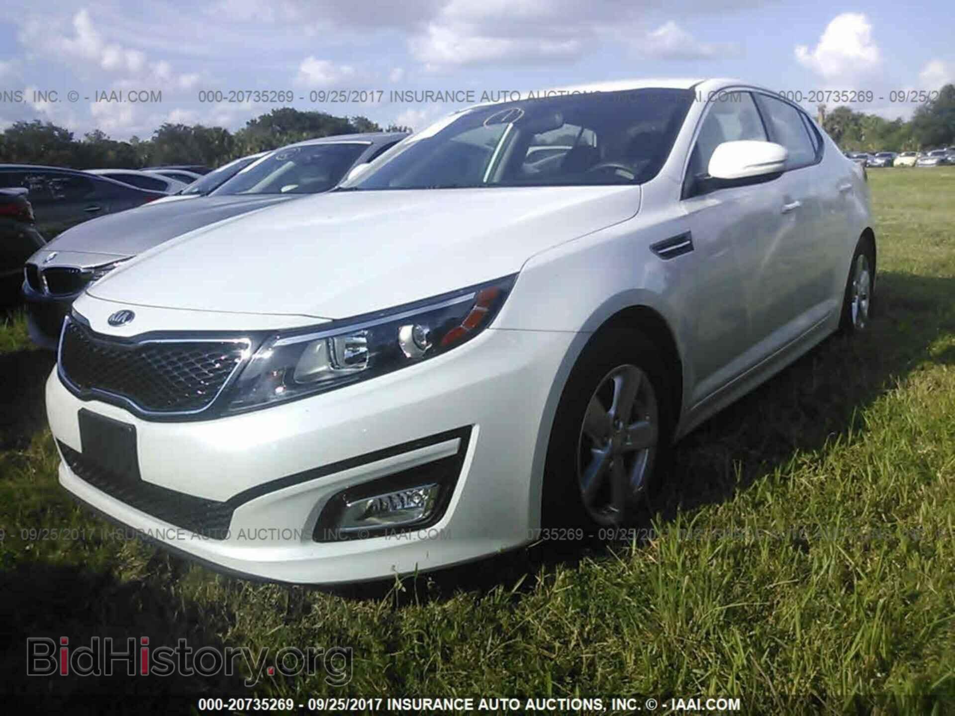 2015 Kia Optima - VIN: KNAGM4A74F5663652 - Photo 2