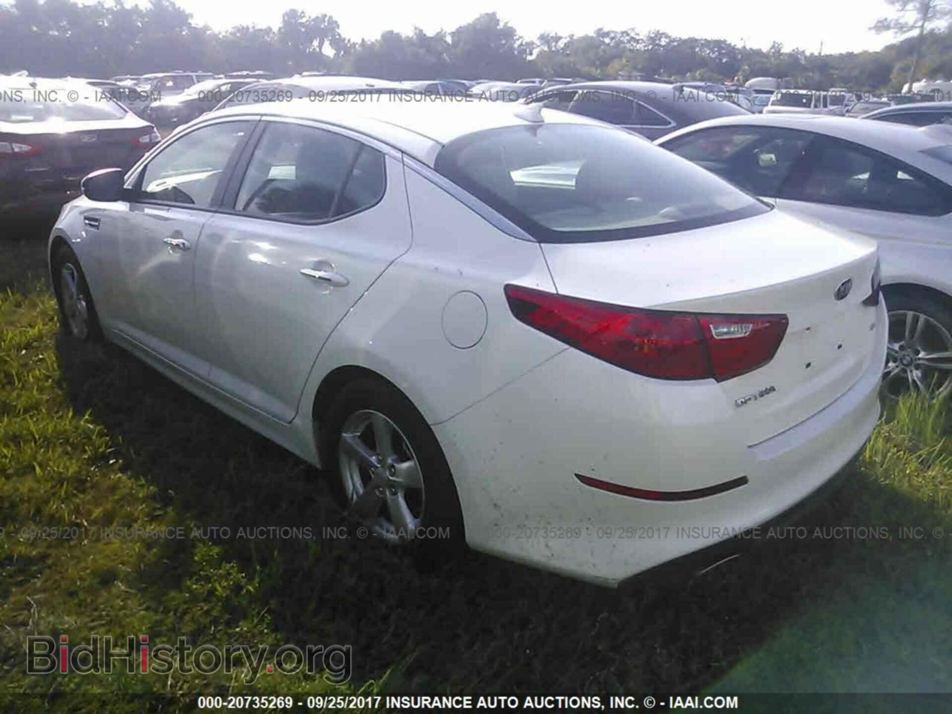 2015 Kia Optima - VIN: KNAGM4A74F5663652 - Photo 3