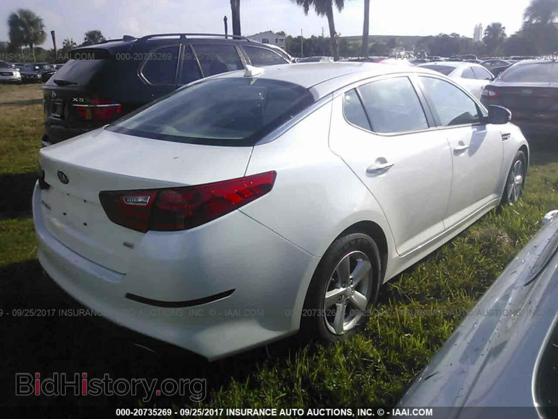 2015 Kia Optima - VIN: KNAGM4A74F5663652 - Photo 4