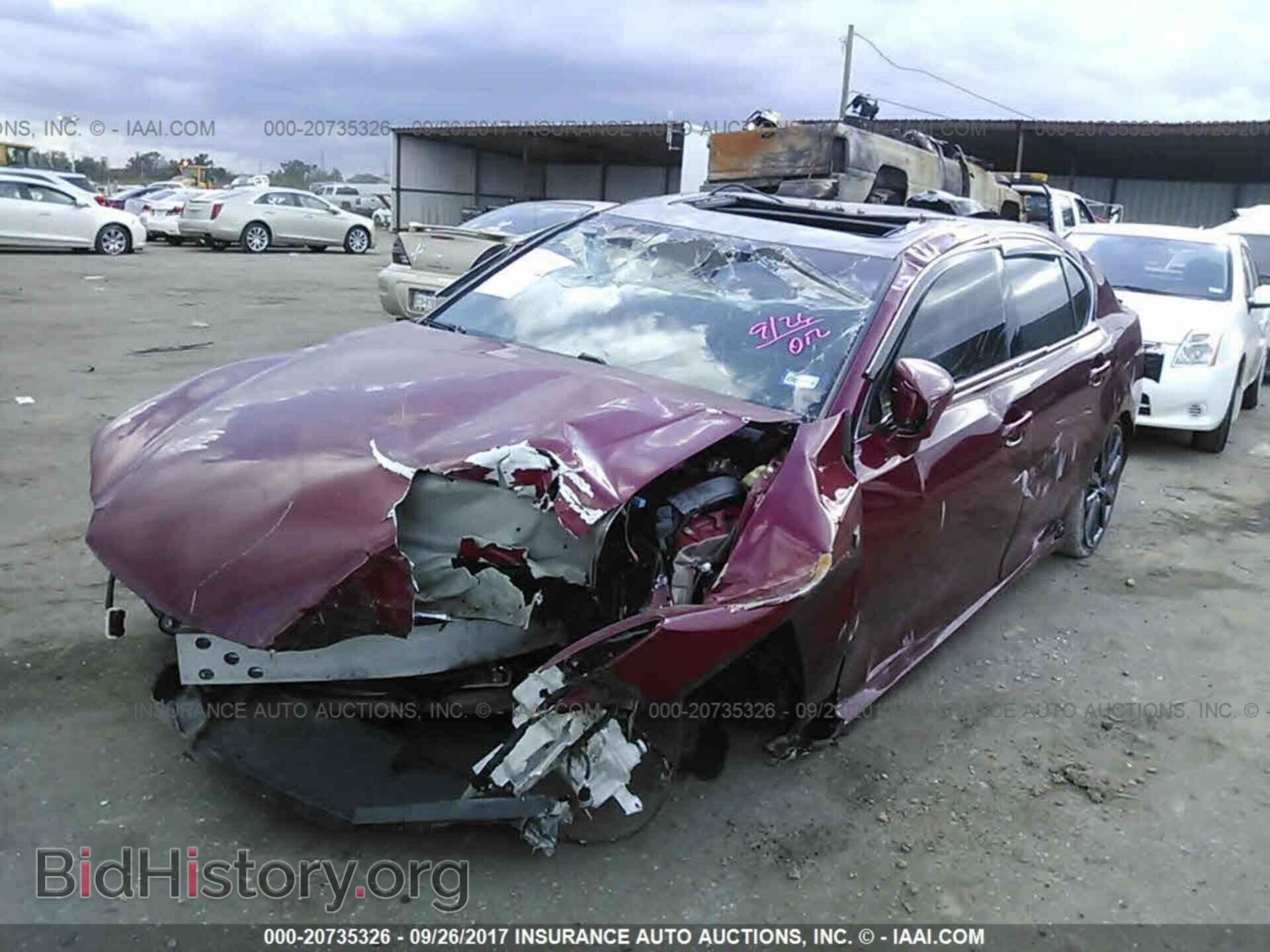 2013 Lexus Gs - VIN: JTHBE1BL8D5018437 - Фото 2
