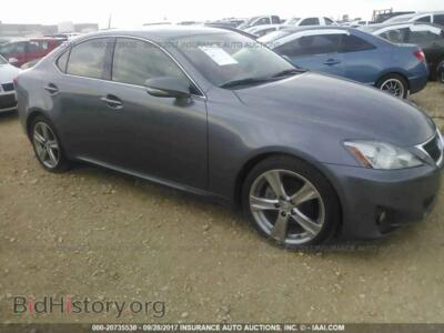 2012 Lexus IS, gray — VIN JTHBF5C25C5162777, IAAI