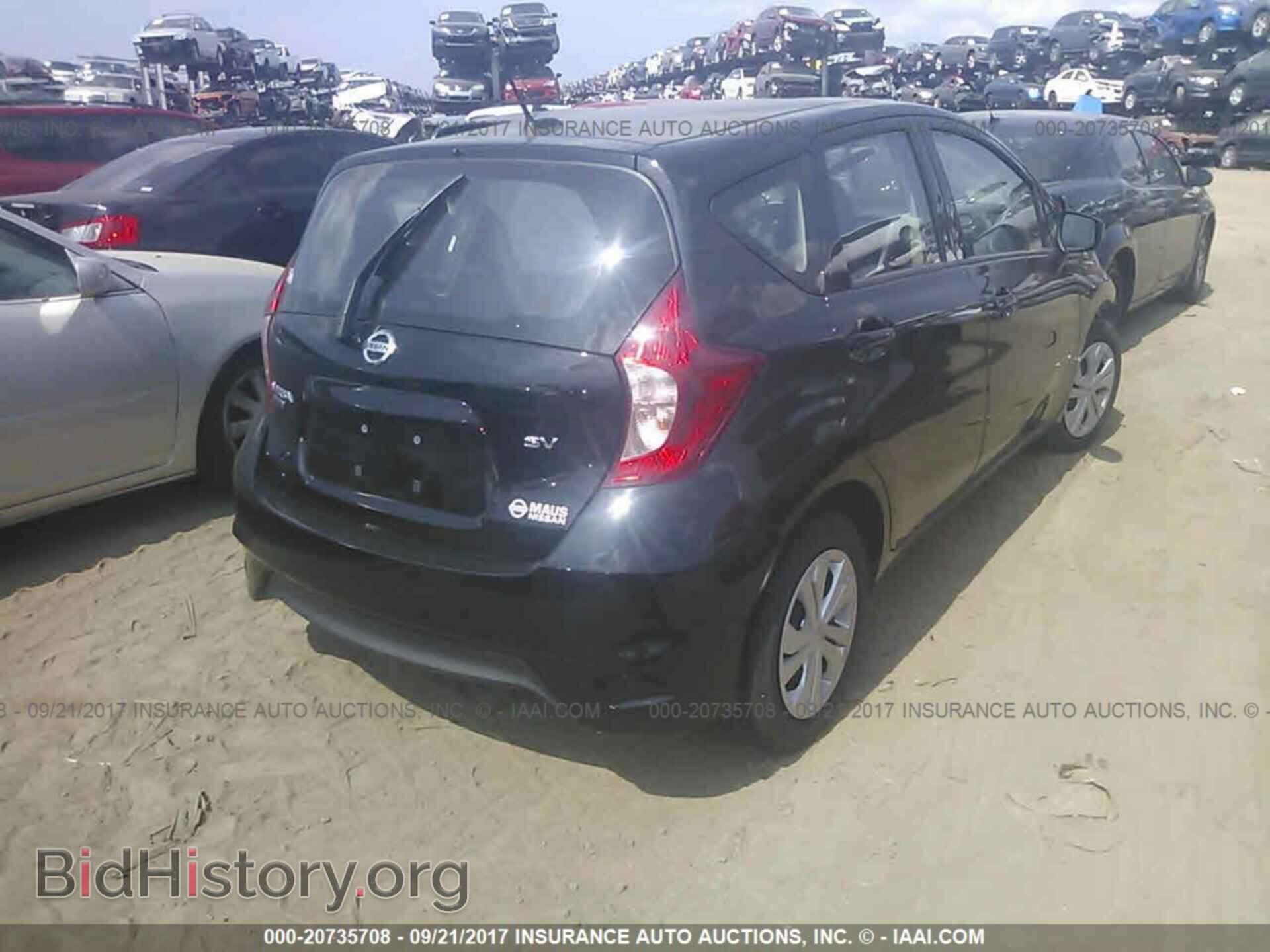 2017 Nissan Versa note - VIN: 3N1CE2CP6HL359826 - Фото 4