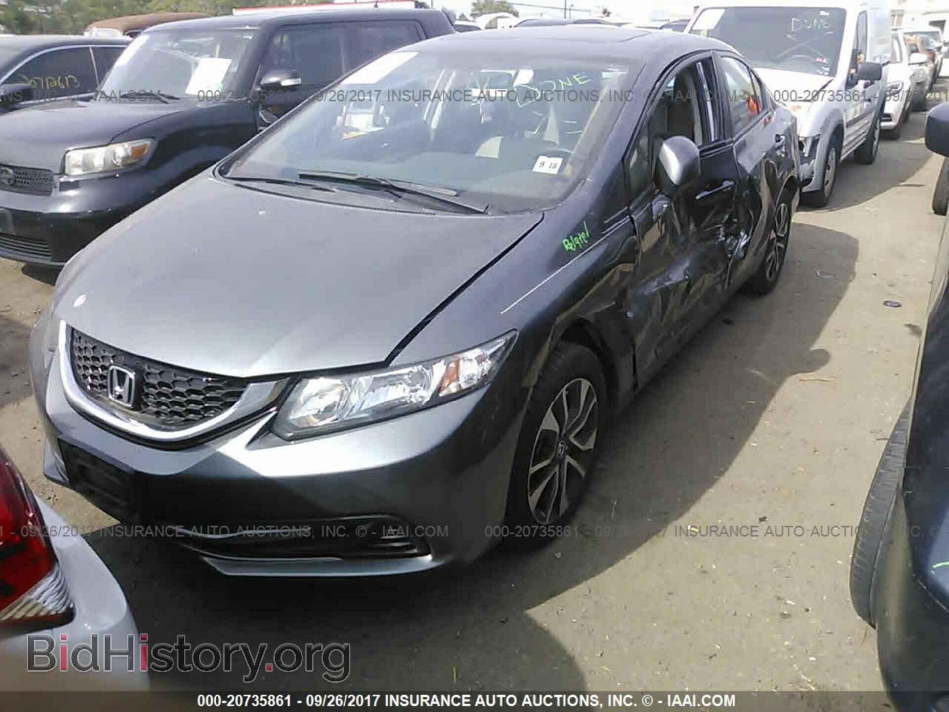 2013 Honda Civic - VIN: 19XFB2F81DE272938 - Фото 2
