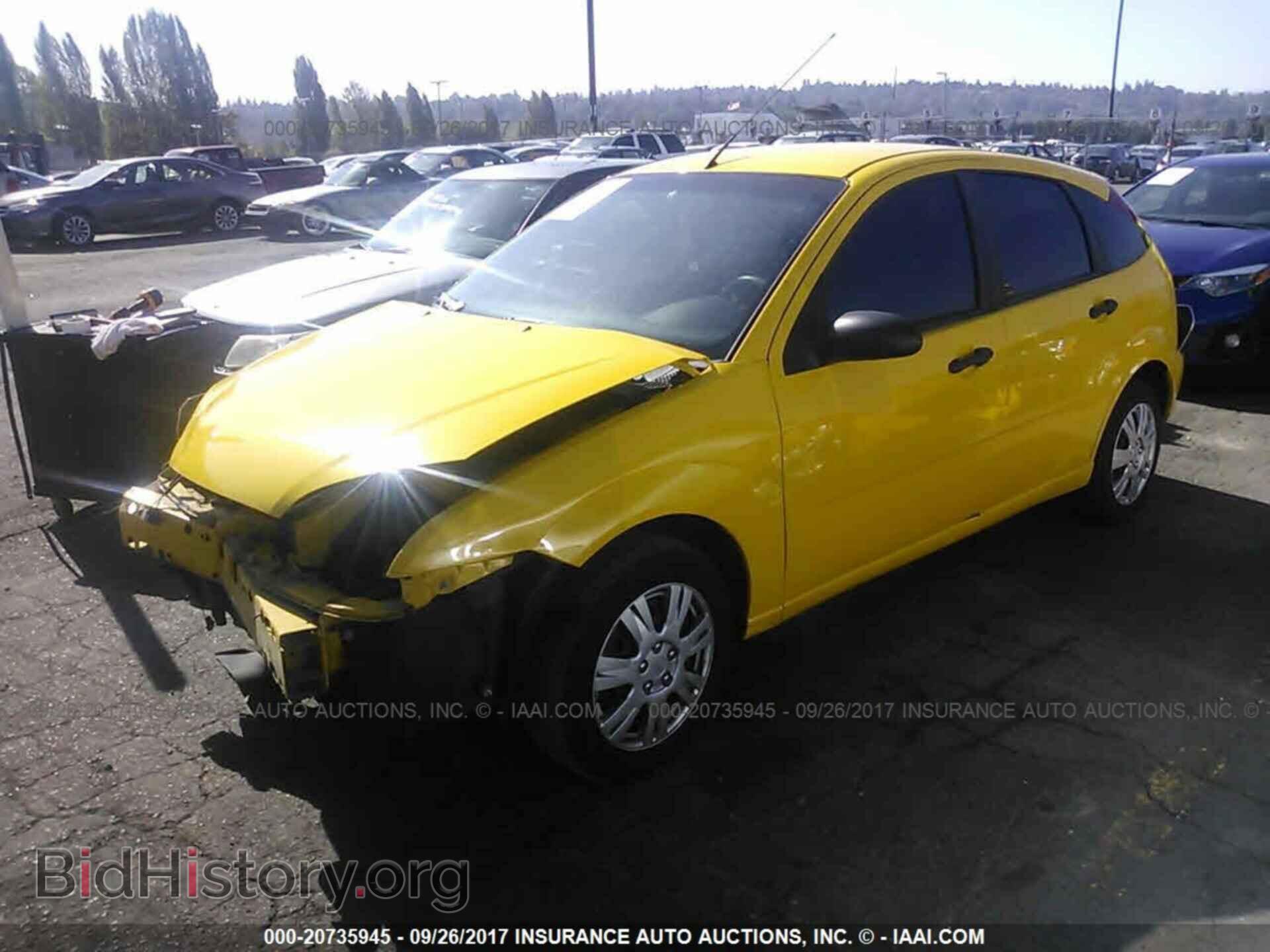 2007 FORD FOCUS - VIN: 1FAFP37N77W258506 - Фото 2