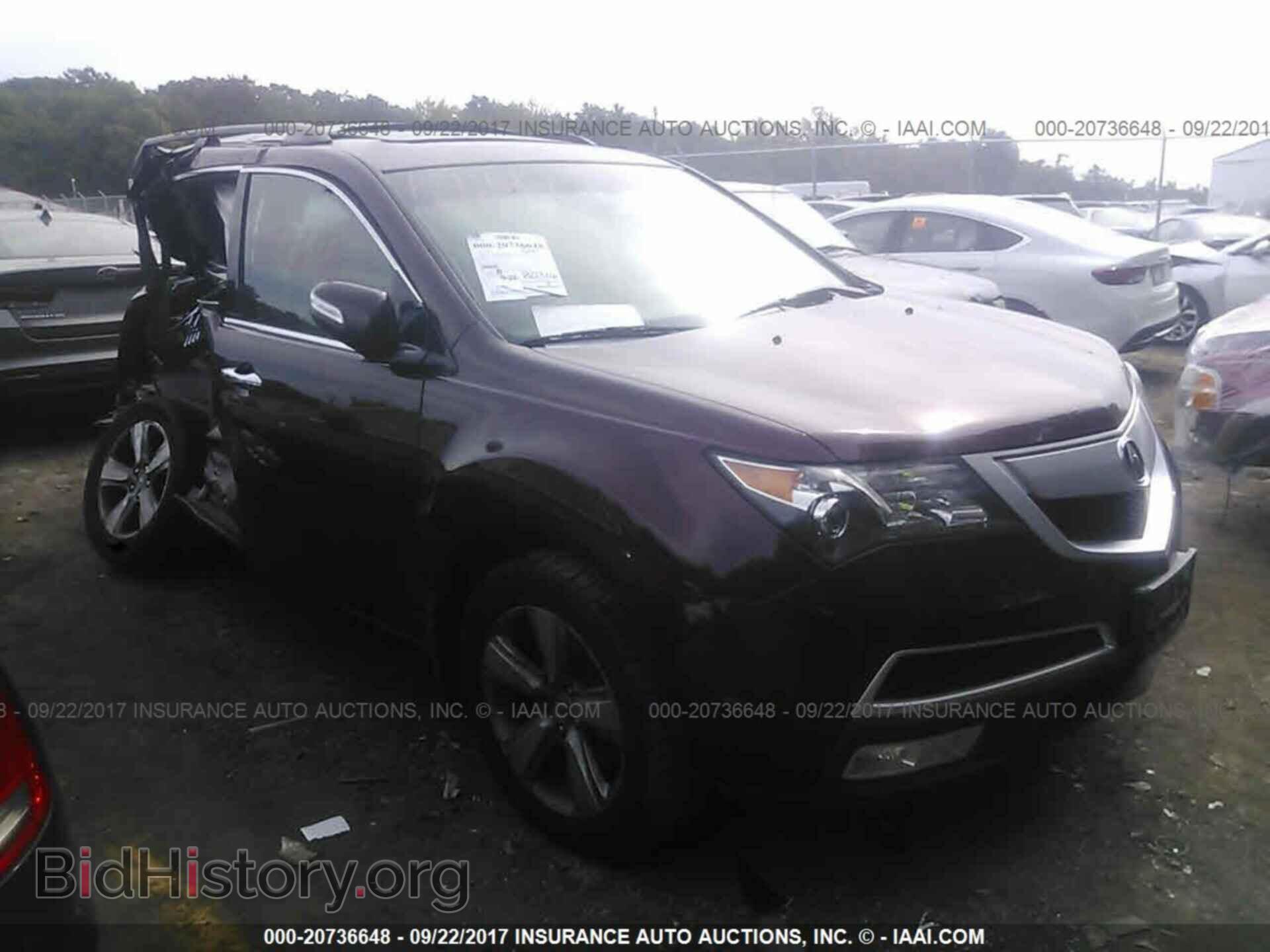 Photo 2HNYD2H31DH504120 - Acura Mdx 2013