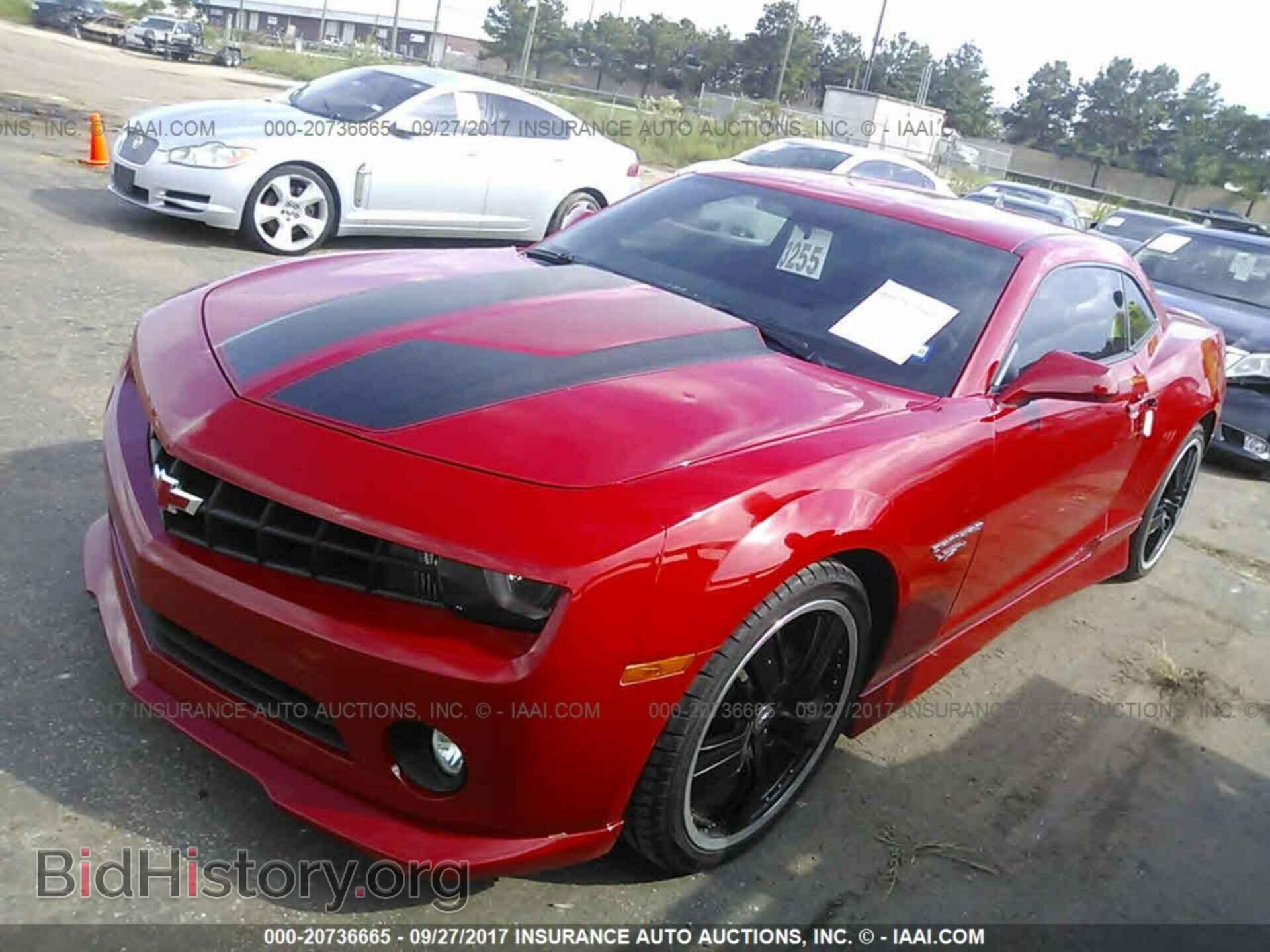 2012 Chevrolet Camaro - VIN: 2G1FB1E32C9125372 - Фото 2