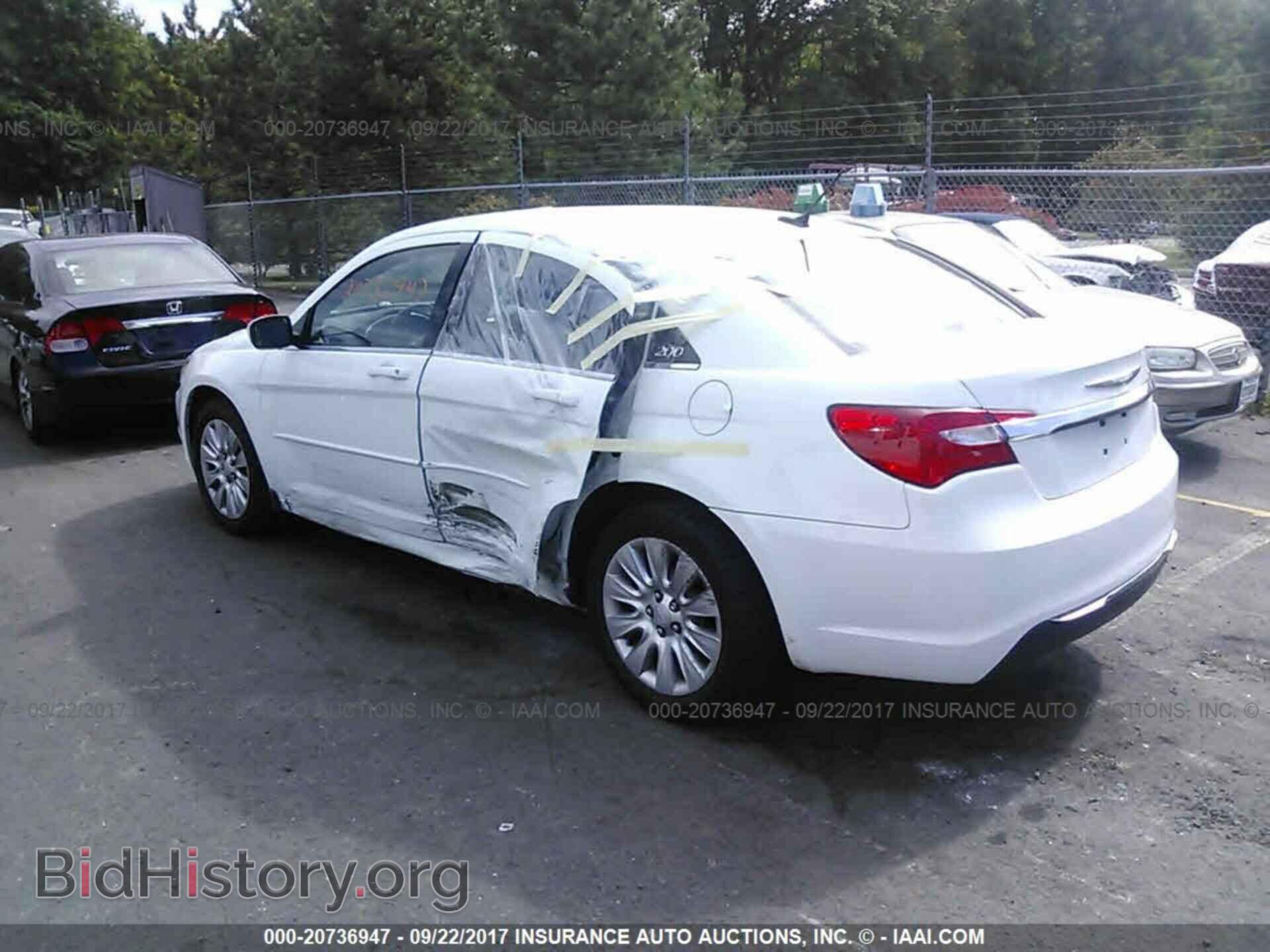 2012 Chrysler 200 - VIN: 1C3CCBABXCN248462 - Фото 3