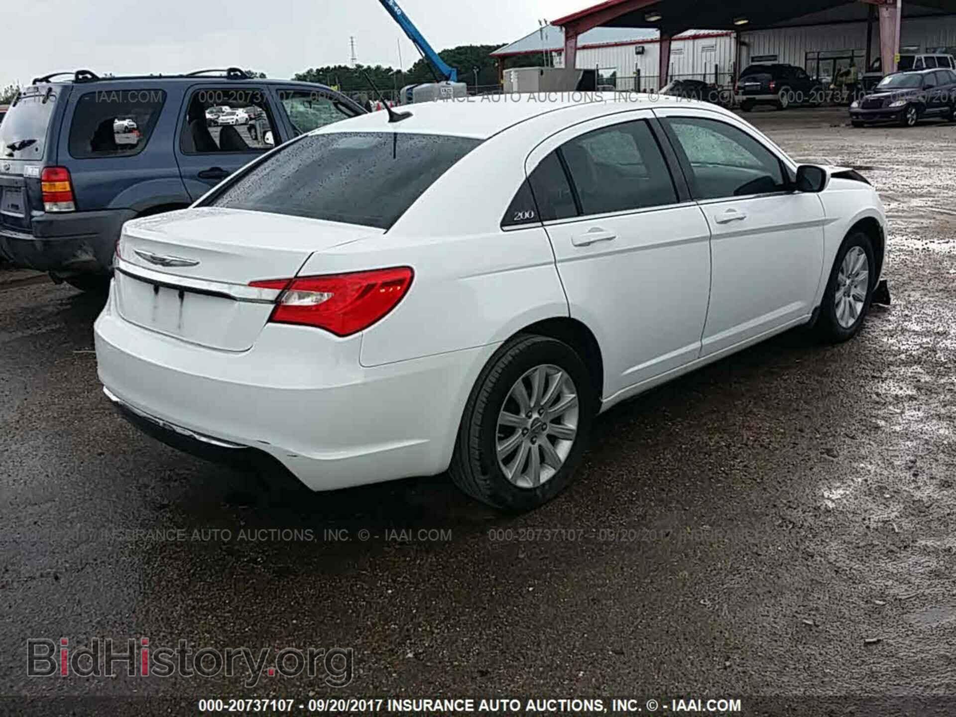 2012 Chrysler 200 - VIN: 1C3CCBBB3CN130154 - Фото 4
