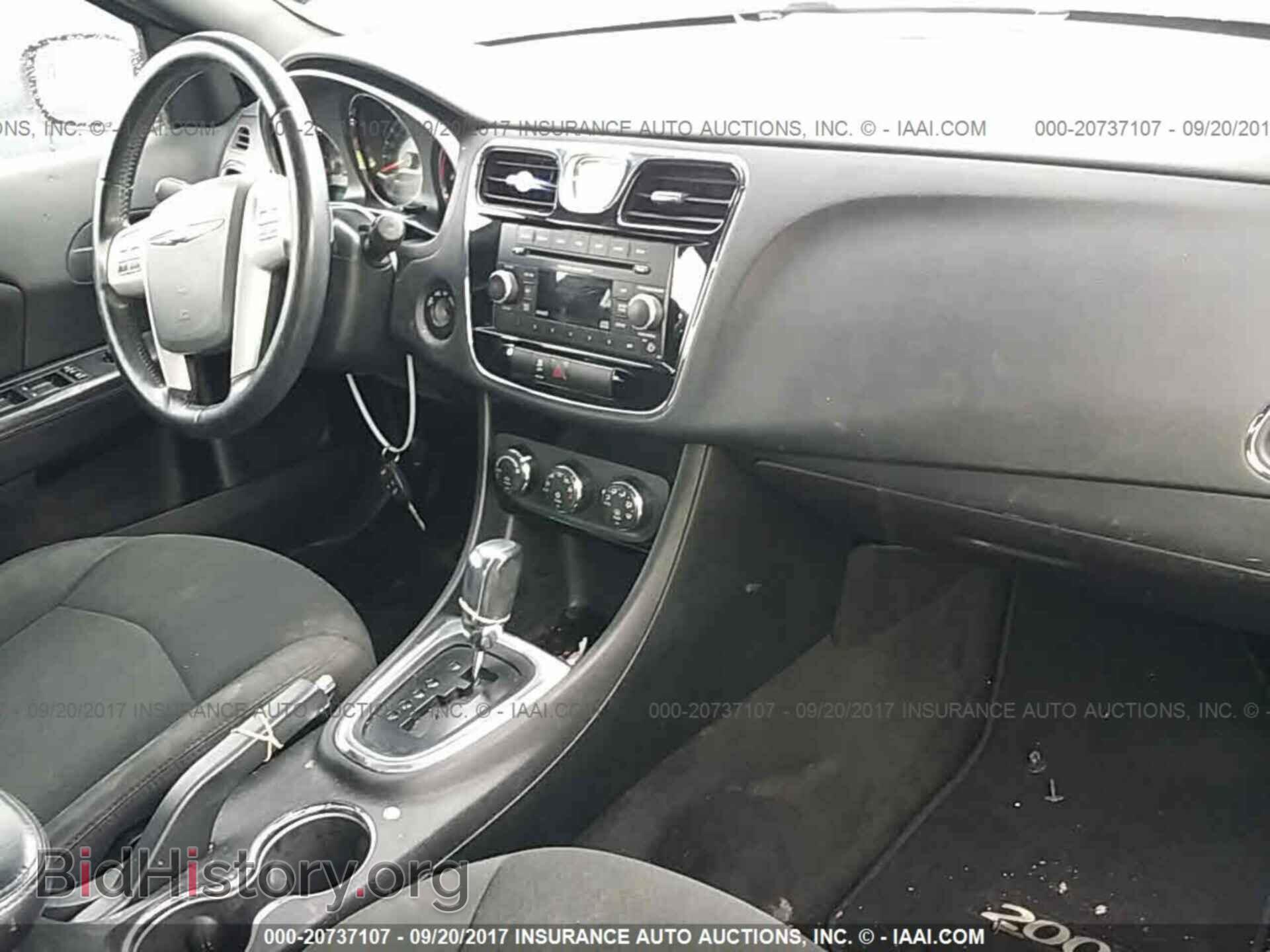 2012 Chrysler 200 - VIN: 1C3CCBBB3CN130154 - Фото 5