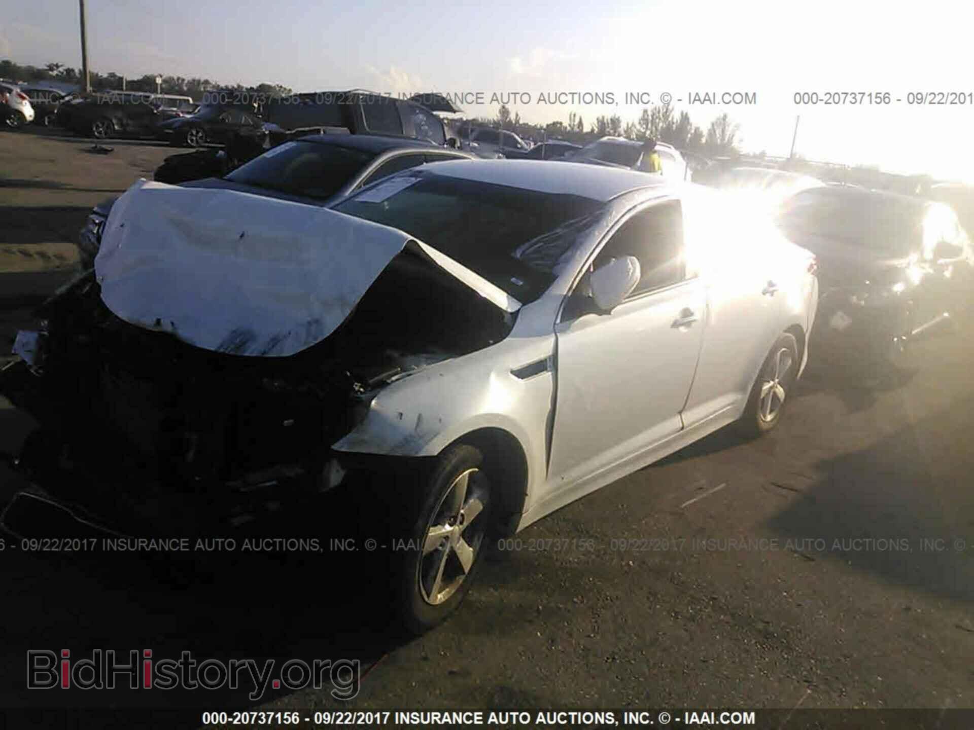 2014 Kia Optima - VIN: KNAGM4A75E5472157 - Фото 2