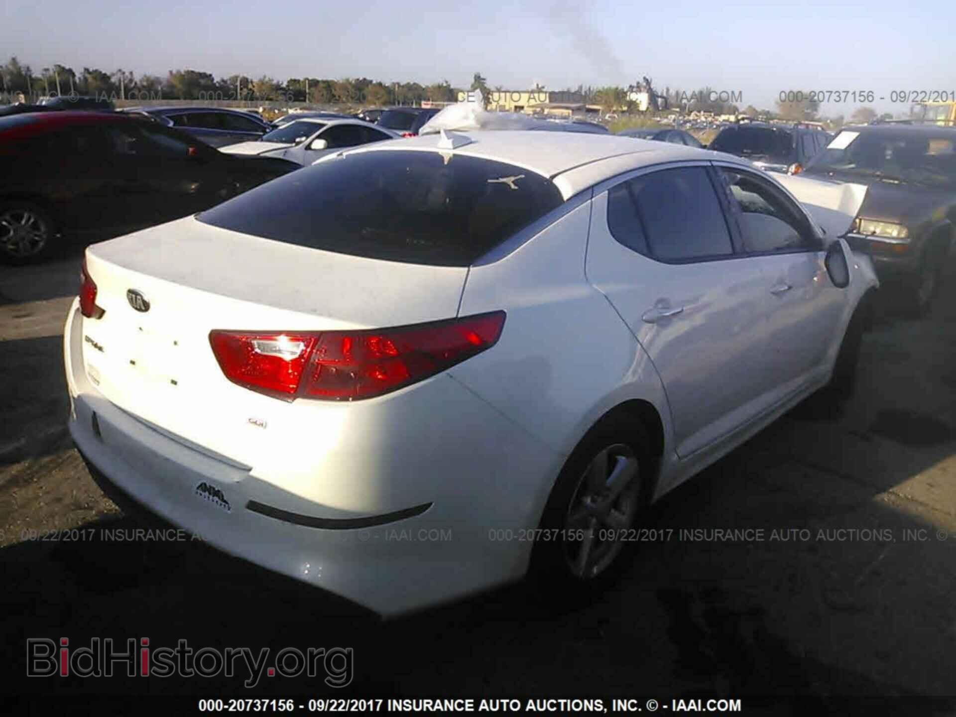 2014 Kia Optima - VIN: KNAGM4A75E5472157 - Фото 4