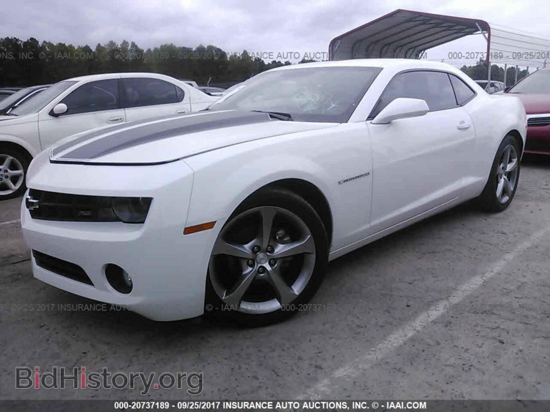 2013 Chevrolet Camaro - VIN: 2G1FC1E37D9246445 - Фото 2