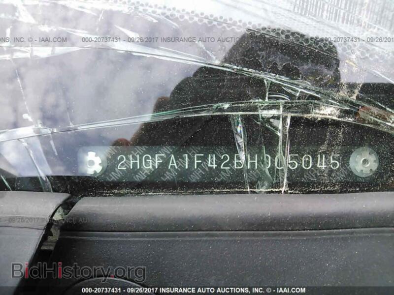 2011 Honda CIVIC (VIN 2HGFA1F42BH005045) — фото 9 из 10