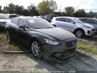 2015 Mazda 6, gray — VIN JM1GJ1V53F1209581, IAAI