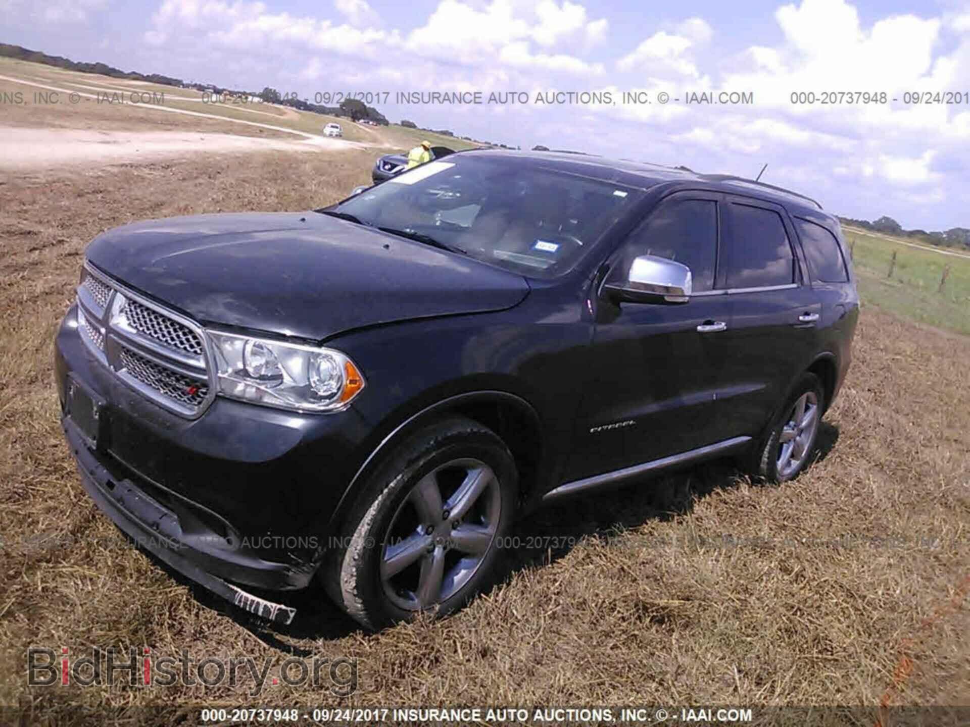2013 Dodge Durango - VIN: 1C4RDHEG2DC680505 - Фото 2