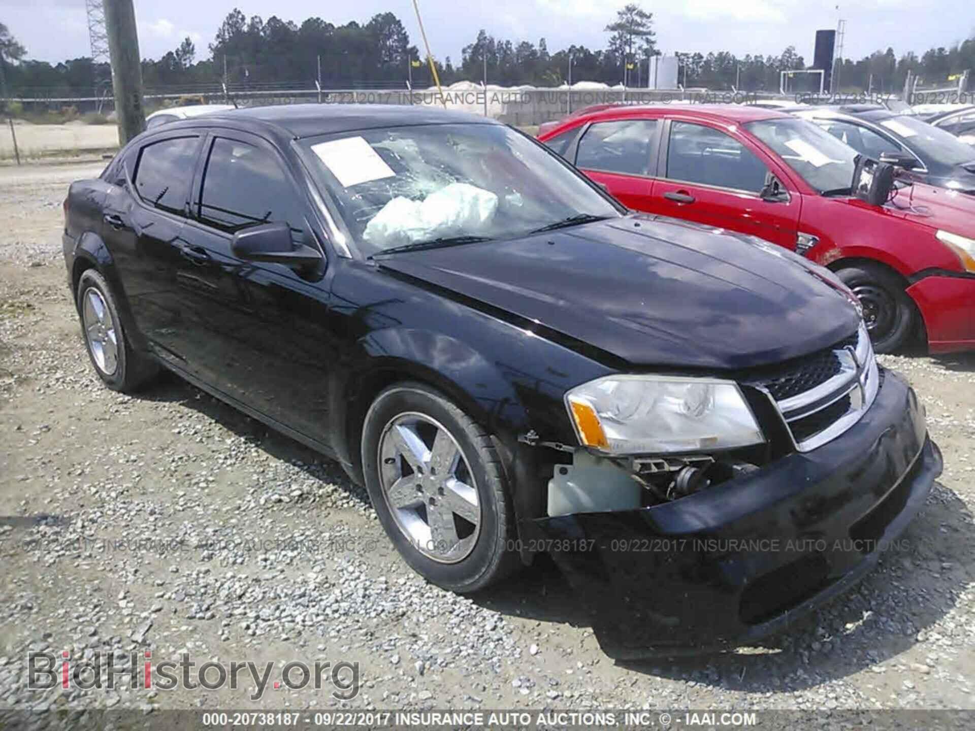 Photo 1C3CDZAB6CN141804 - Dodge Avenger 2012