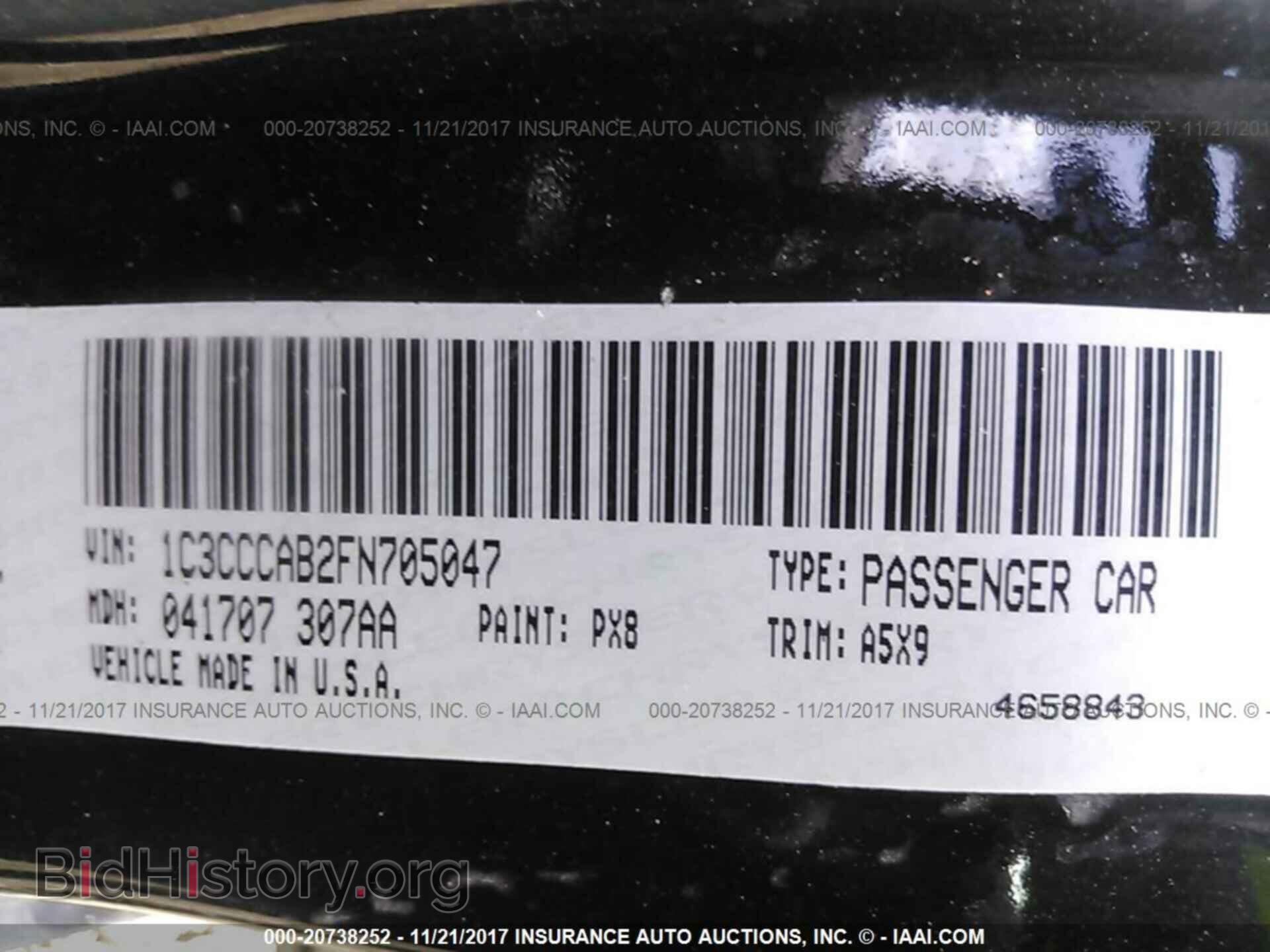 2015 Chrysler 200 - VIN: 1C3CCCAB2FN705047 - Photo 9