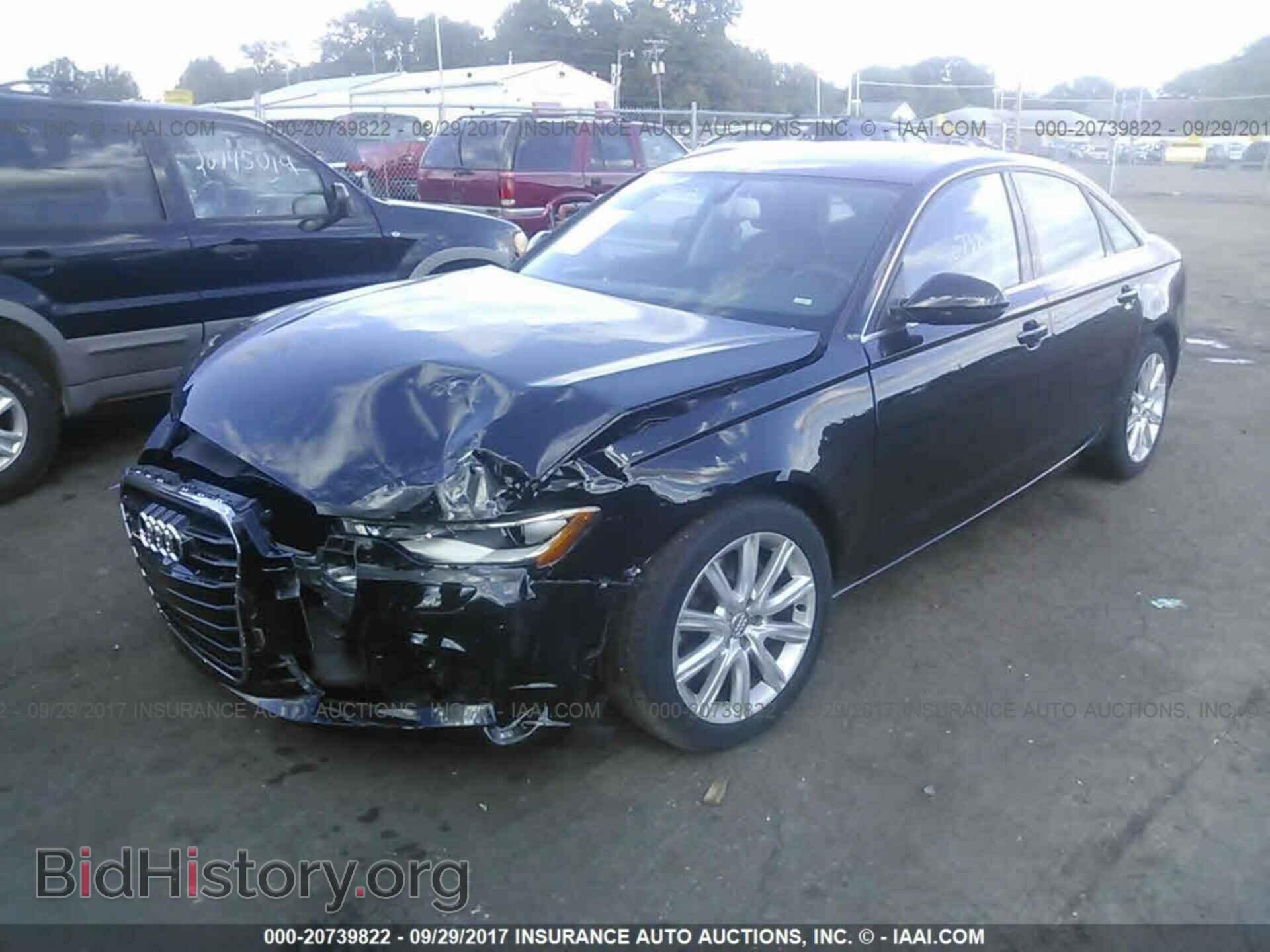 2013 Audi A6 - VIN: WAUGFAFC8DN085745 - Фото 2