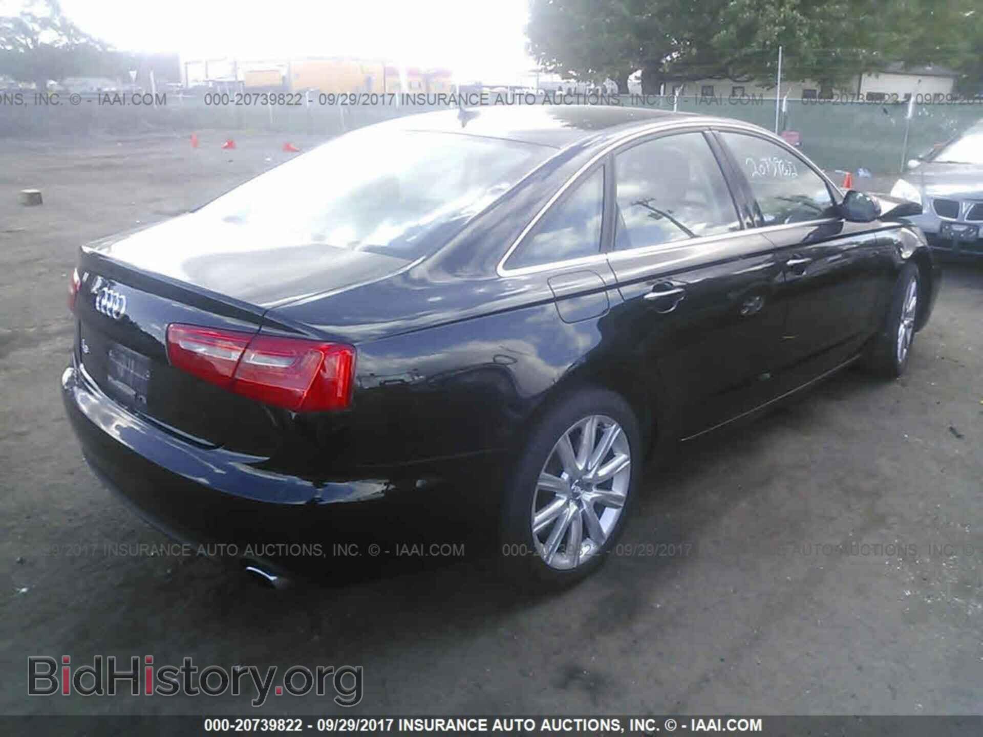 2013 Audi A6 - VIN: WAUGFAFC8DN085745 - Фото 4