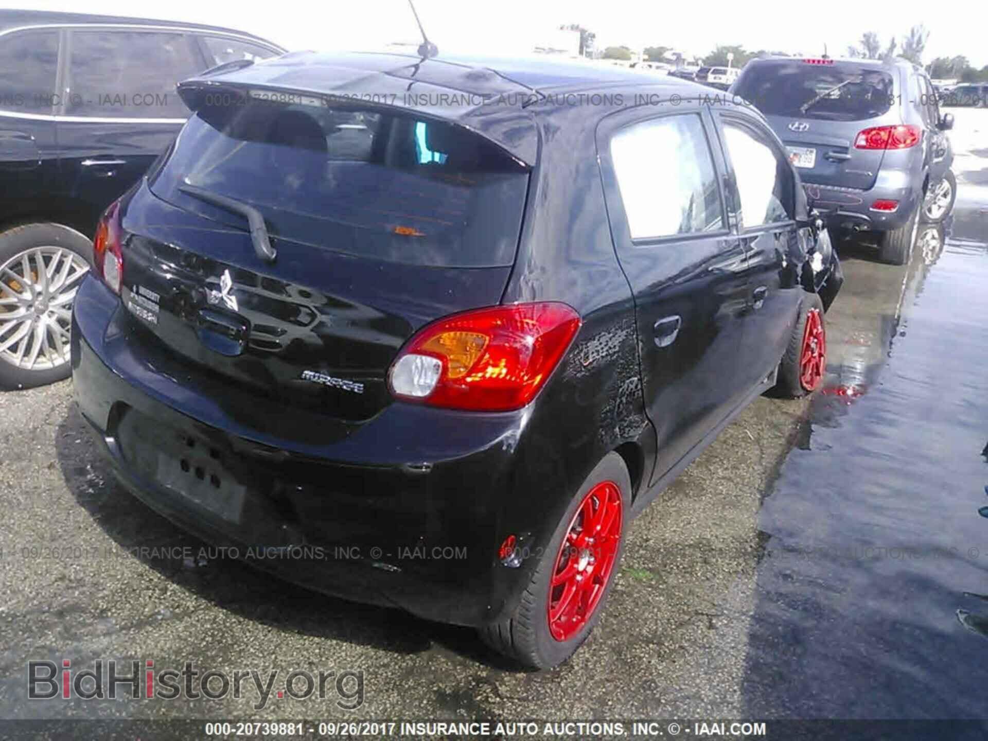 2015 Mitsubishi Mirage - VIN: ML32A3HJ3FH039196 - Фото 4