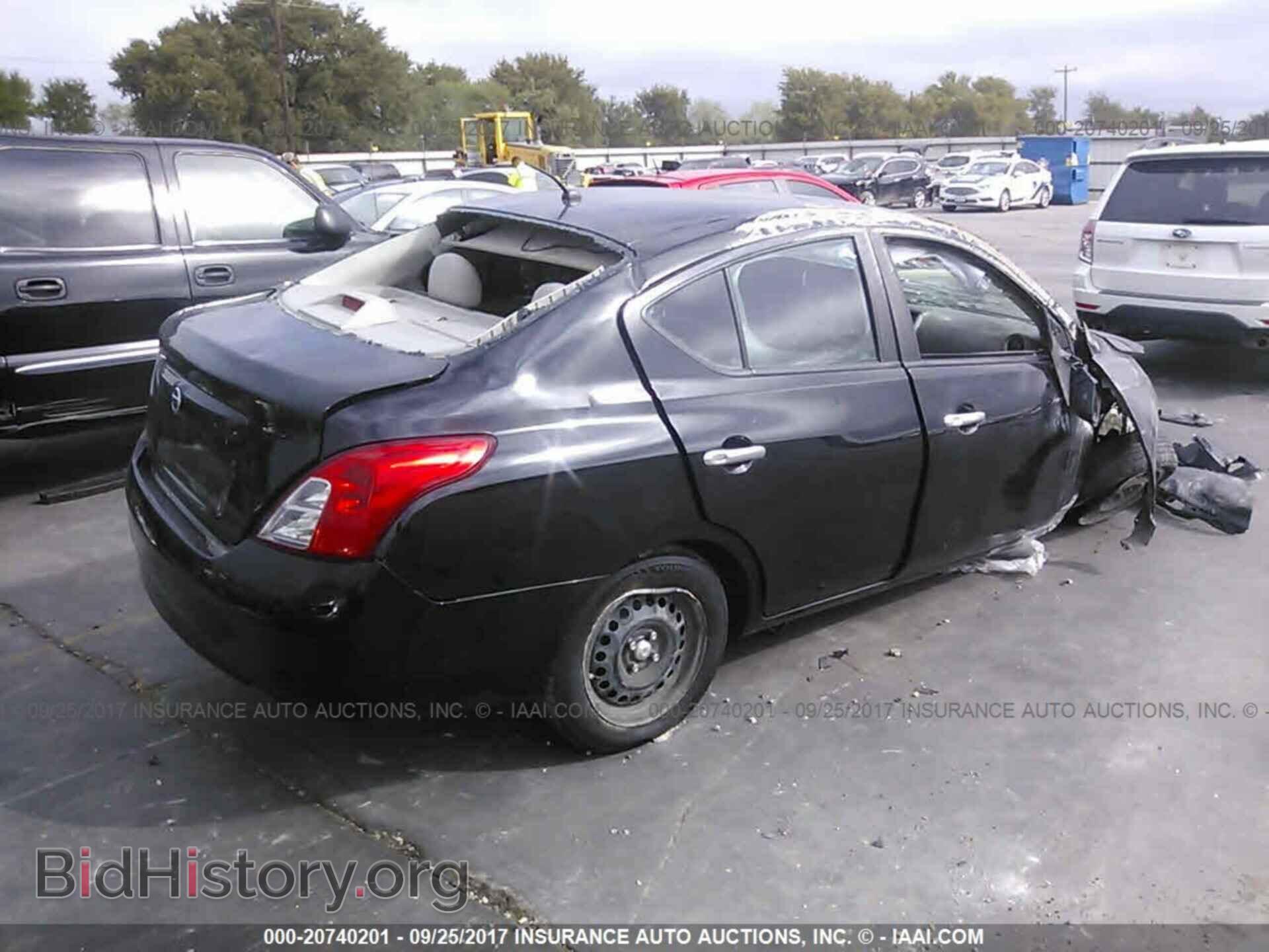 2012 Nissan Versa - VIN: 3N1CN7AP1CL917297 - Фото 4