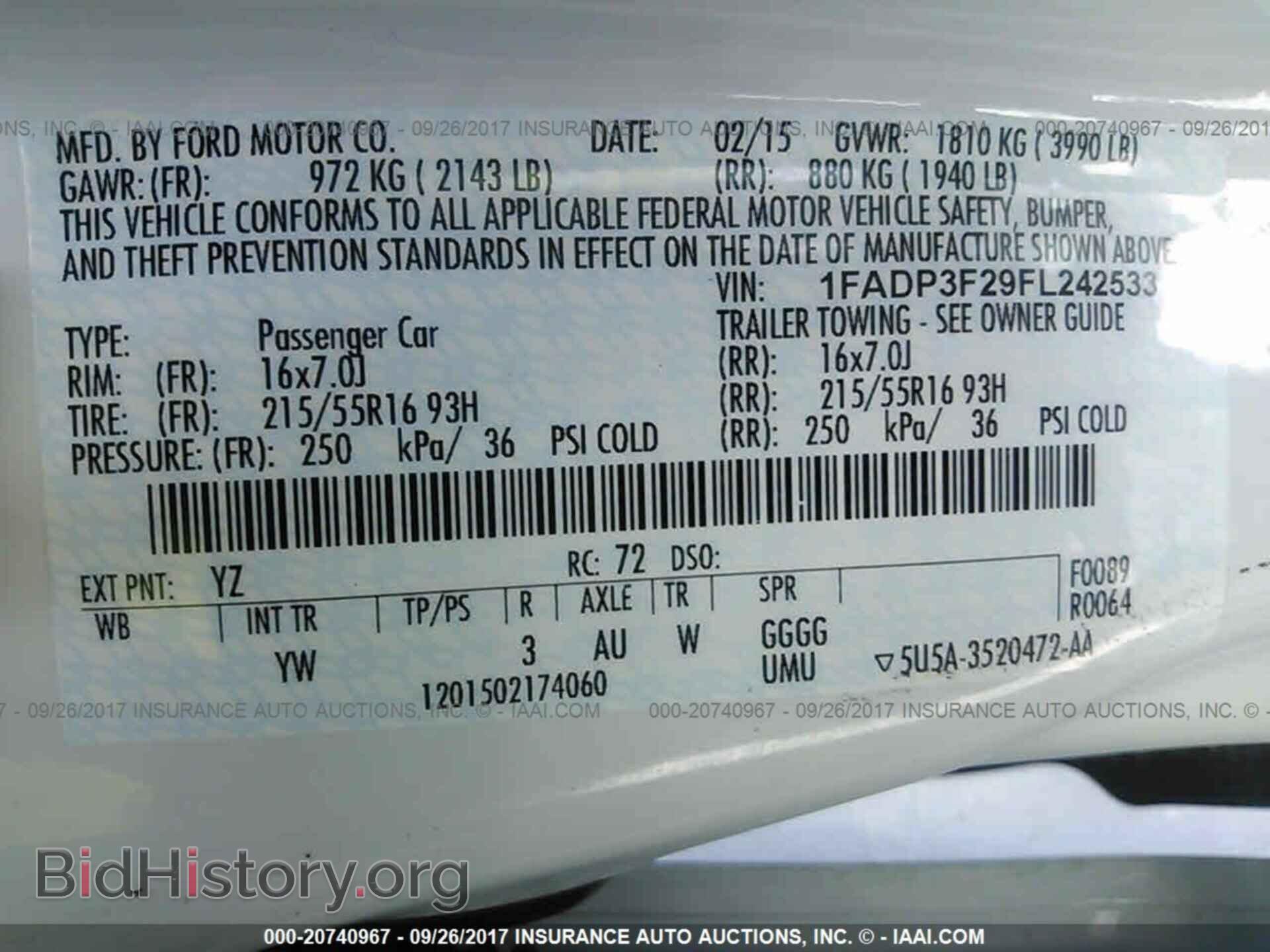 2015 Ford Focus - VIN: 1FADP3F29FL242533 - Photo 9