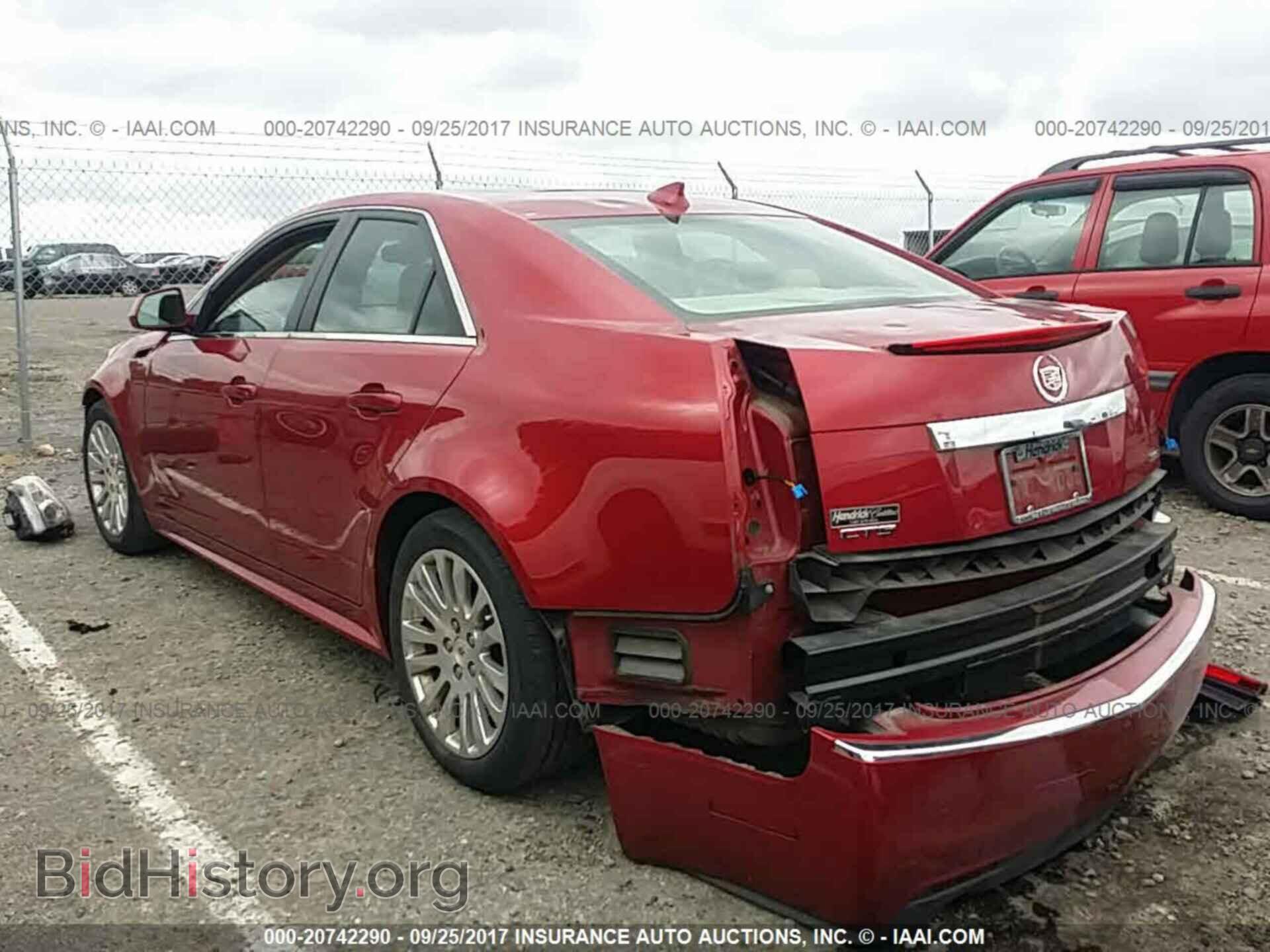 2012 Cadillac Cts - VIN: 1G6DP5E37C0129325 - Фото 3