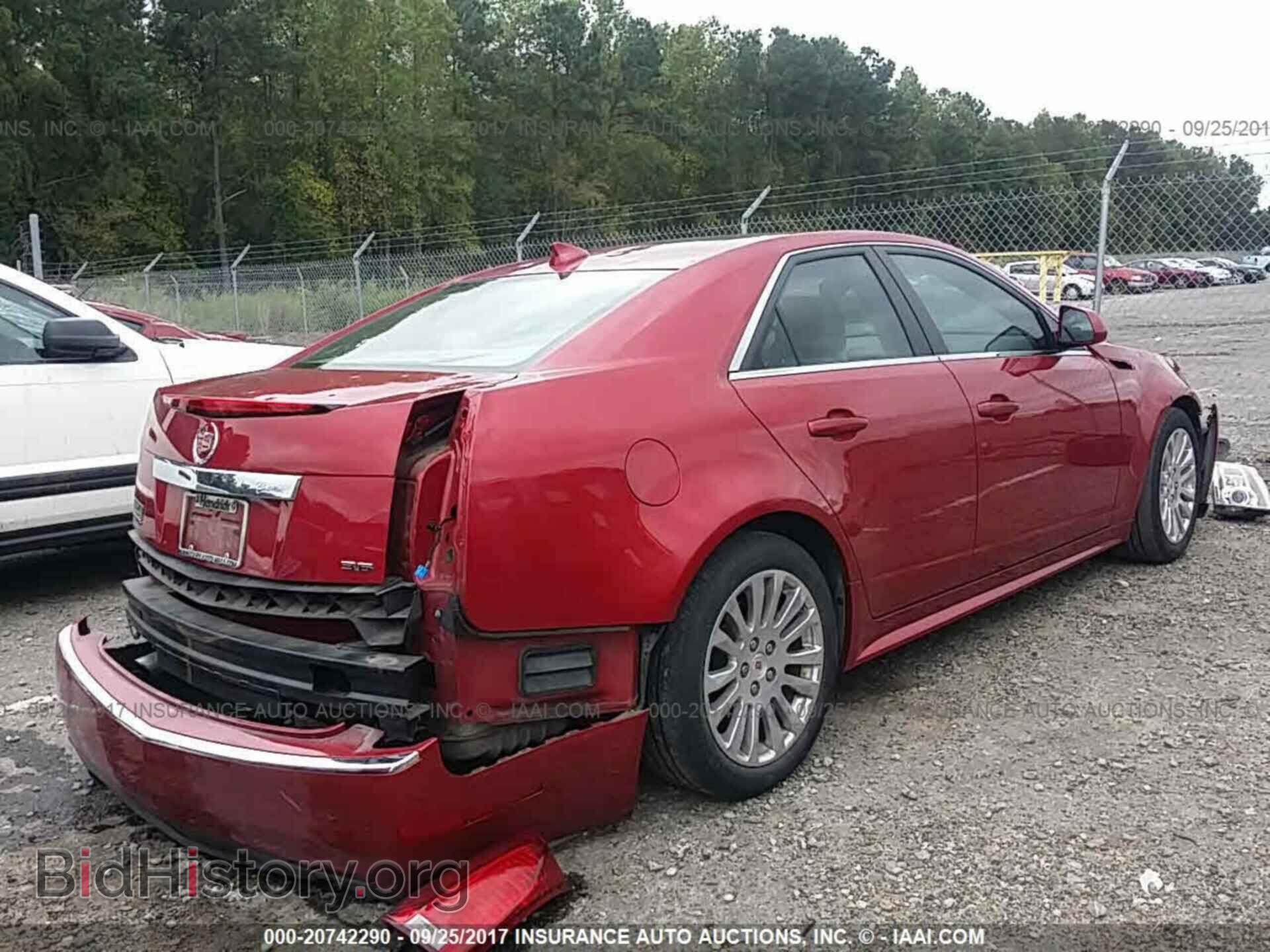 2012 Cadillac Cts - VIN: 1G6DP5E37C0129325 - Фото 4