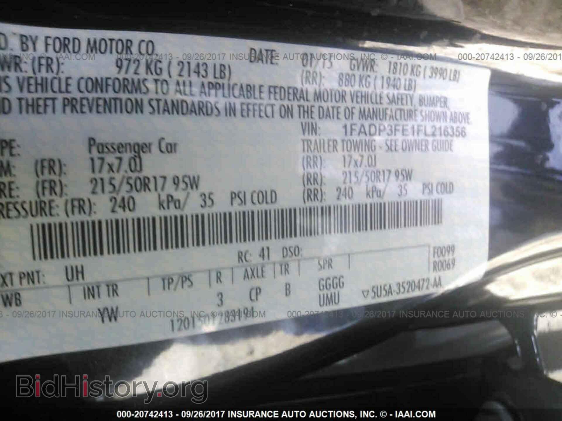 2015 Ford Focus - VIN: 1FADP3FE1FL216356 - Photo 9