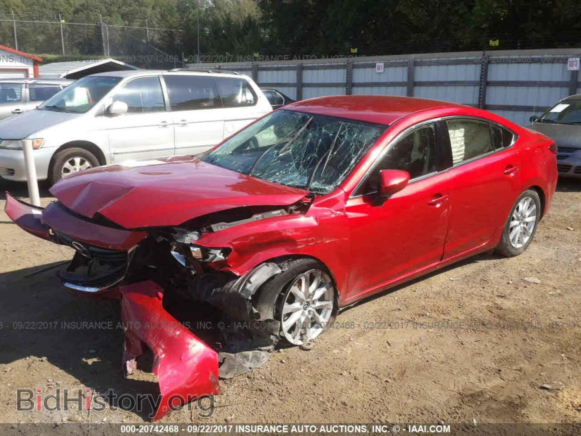 2014 Mazda 6 - VIN: JM1GJ1U56E1111242 - Фото 2