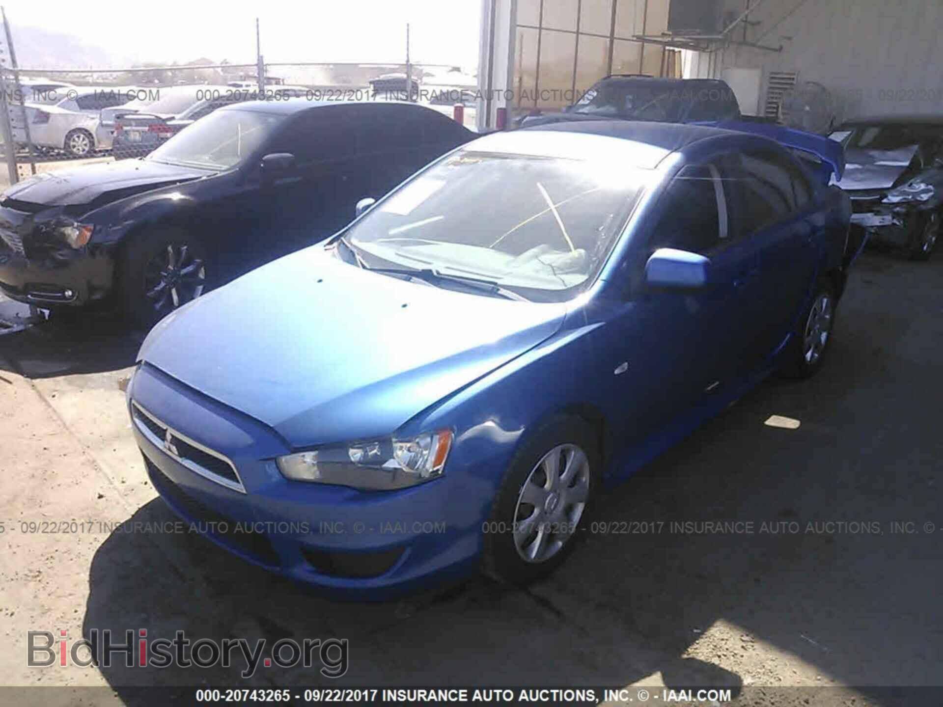 2012 Mitsubishi Lancer - VIN: JA32U2FU3CU031435 - Фото 2