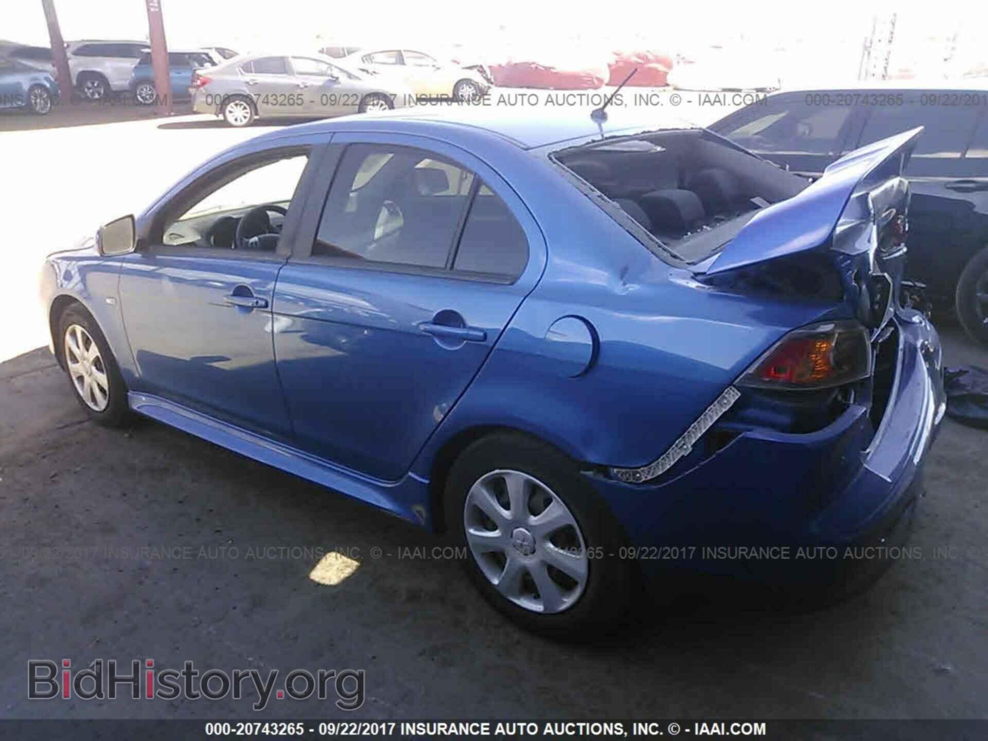 2012 Mitsubishi Lancer - VIN: JA32U2FU3CU031435 - Фото 3