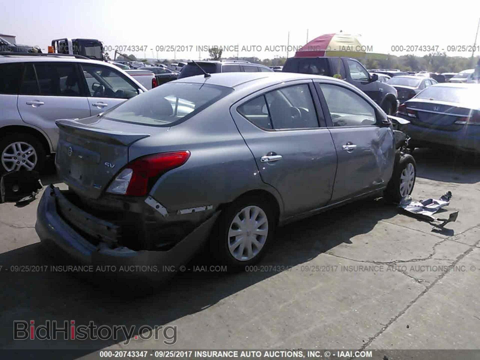 2014 Nissan Versa - VIN: 3N1CN7AP0EL803634 - Фото 4