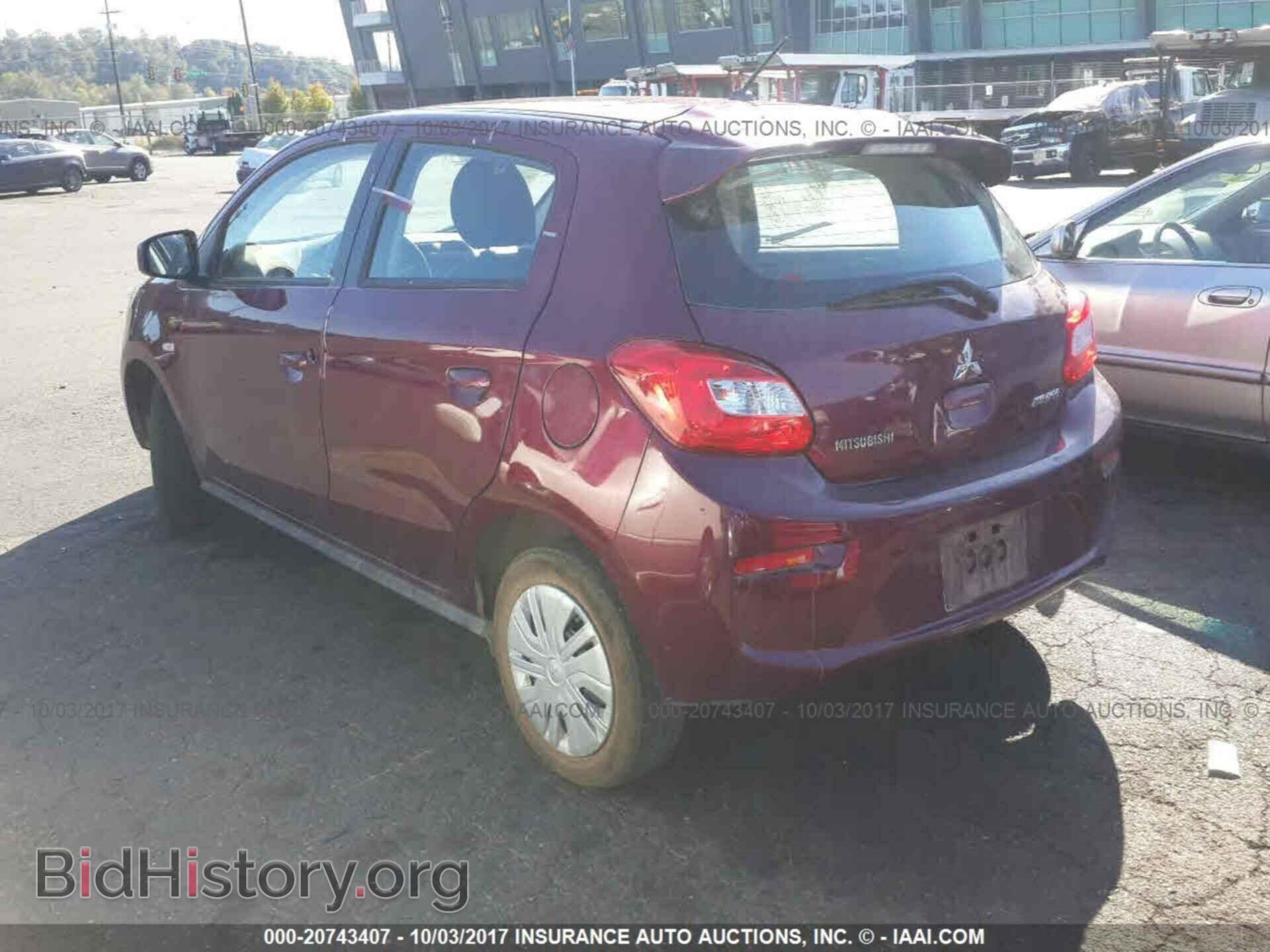 2017 Mitsubishi Mirage - VIN: ML32A3HJ1HH007673 - Фото 3