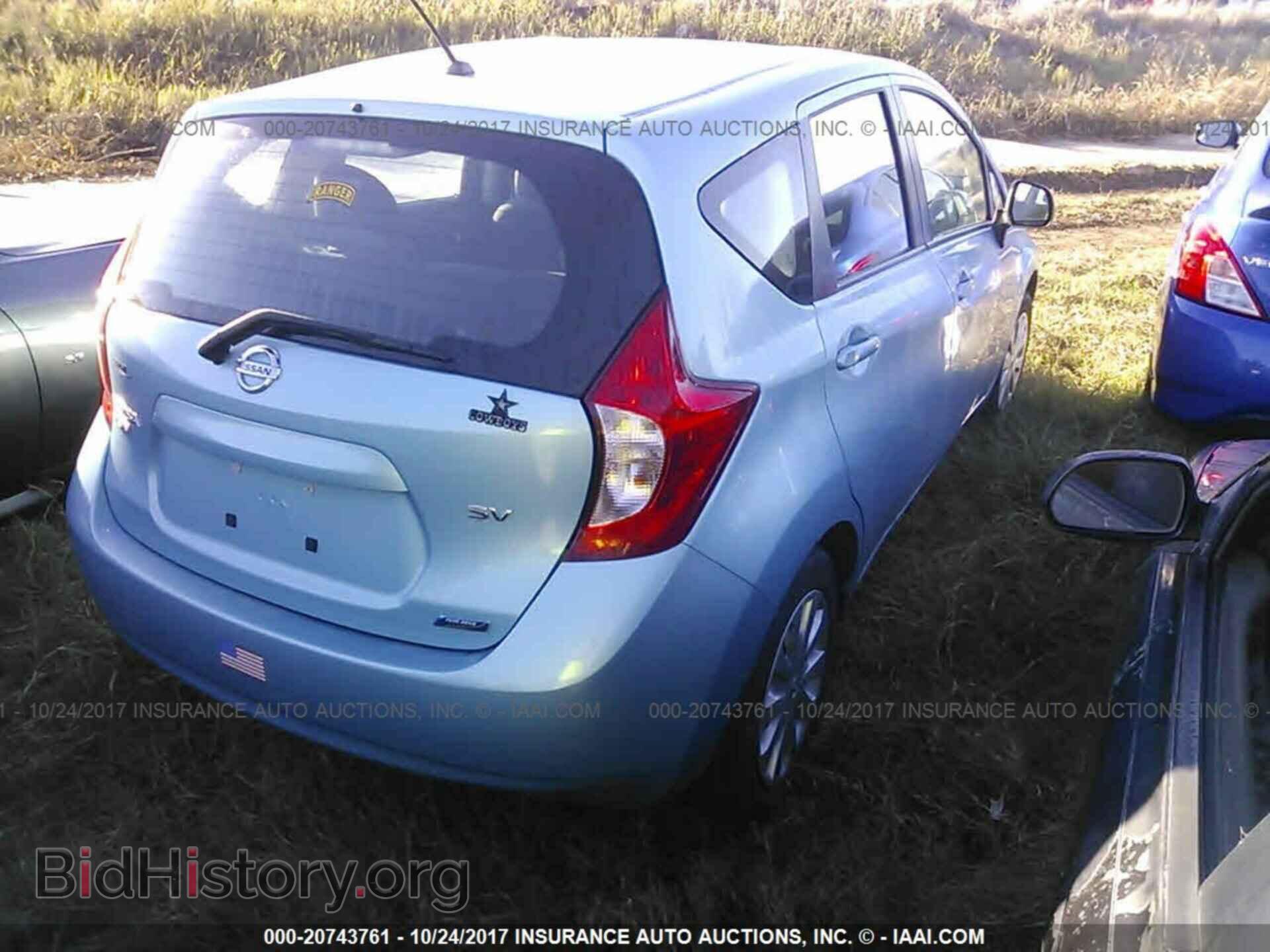 2014 Nissan Versa note - VIN: 3N1CE2CP9EL429931 - Фото 4
