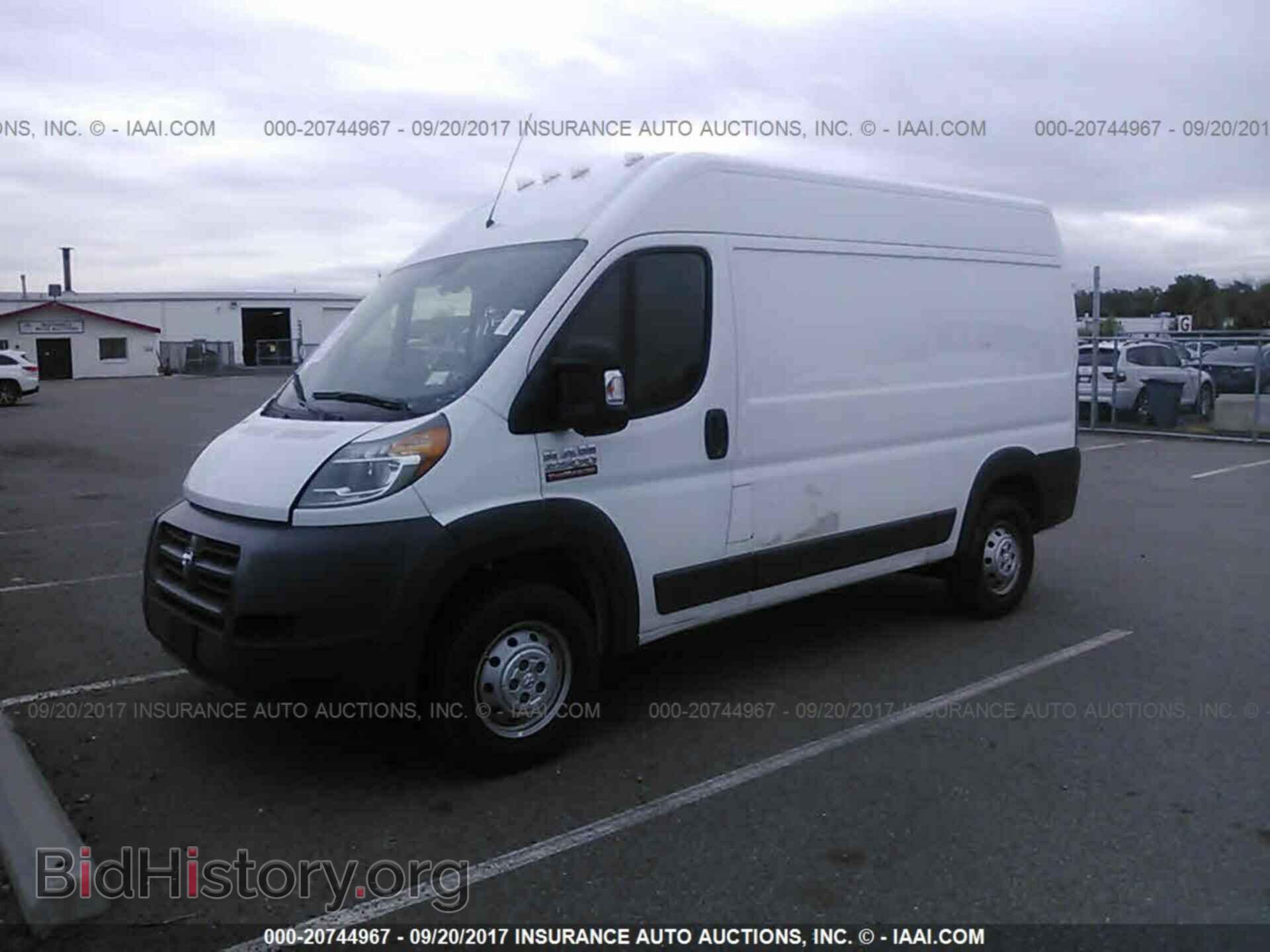 2016 Ram Promaster 2500 - VIN: 3C6TRVCG4GE109000 - Фото 2