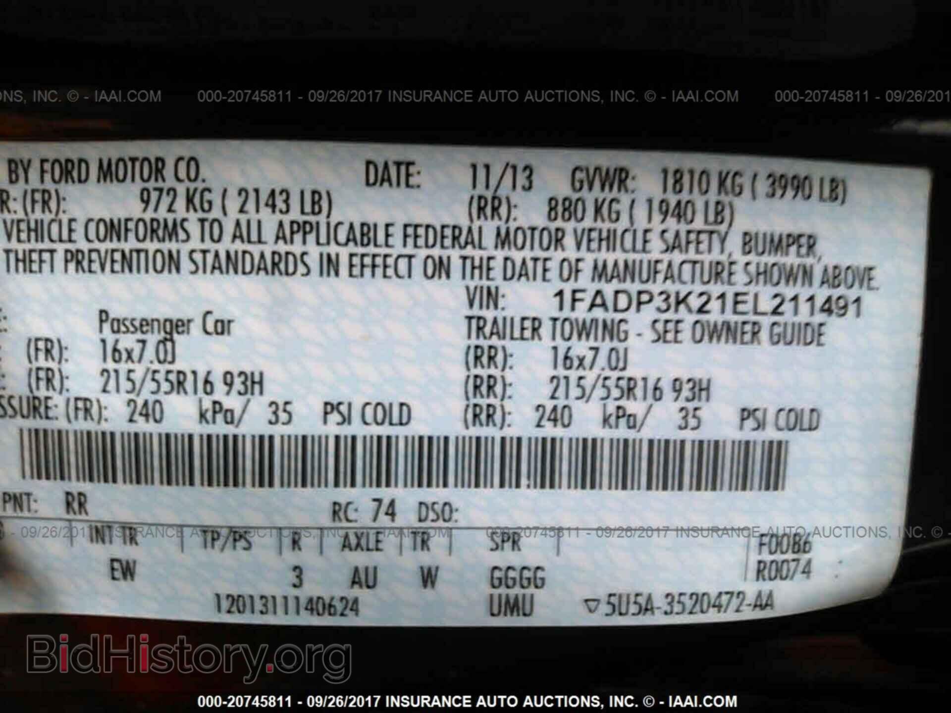 2014 Ford Focus - VIN: 1FADP3K21EL211491 - Photo 9