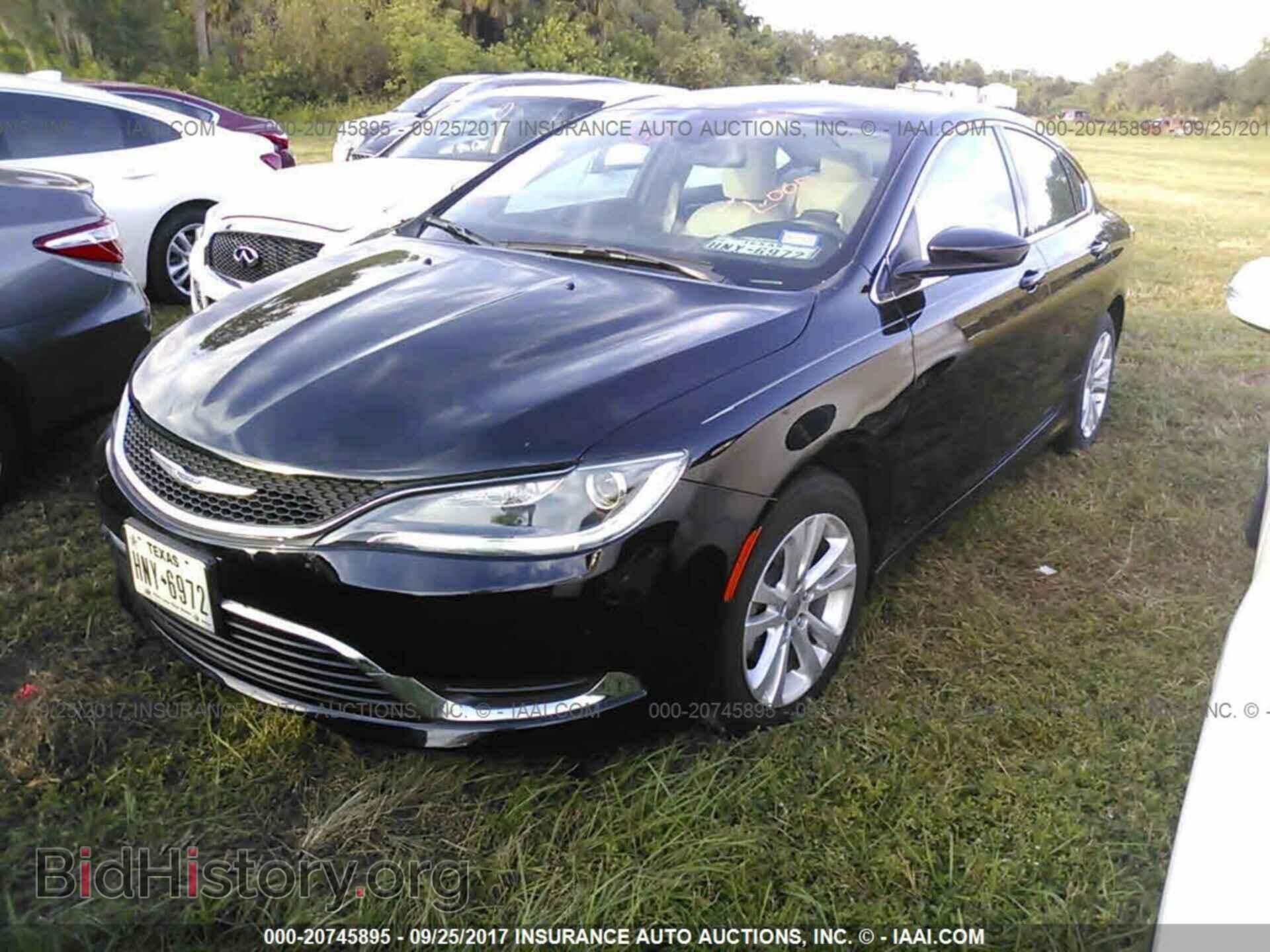 2016 Chrysler 200 - VIN: 1C3CCCABXGN182359 - Фото 2