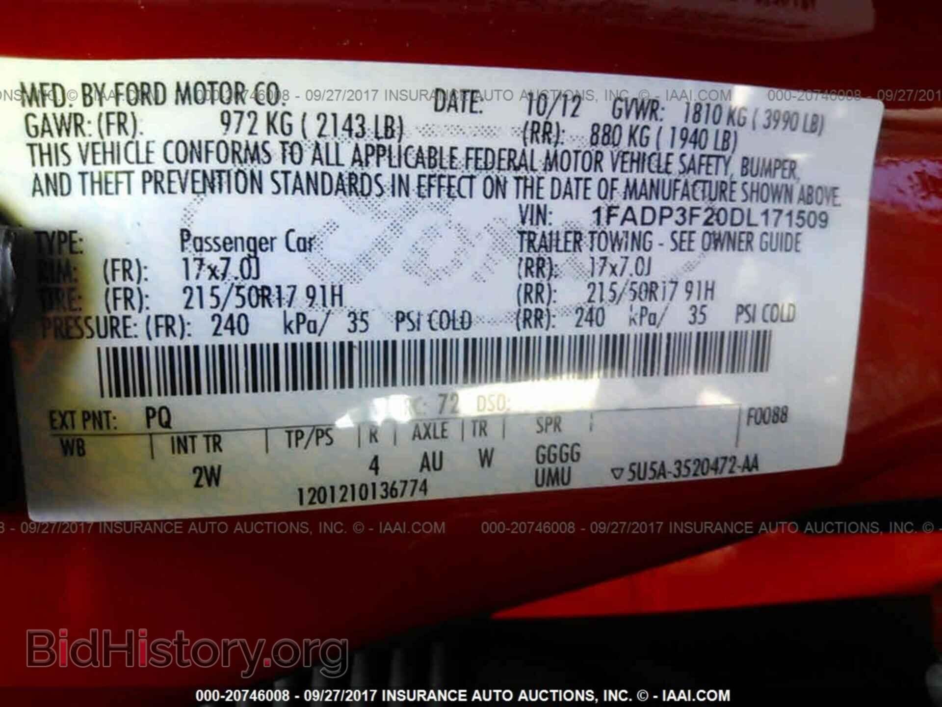 2013 Ford Focus - VIN: 1FADP3F20DL171509 - Photo 9