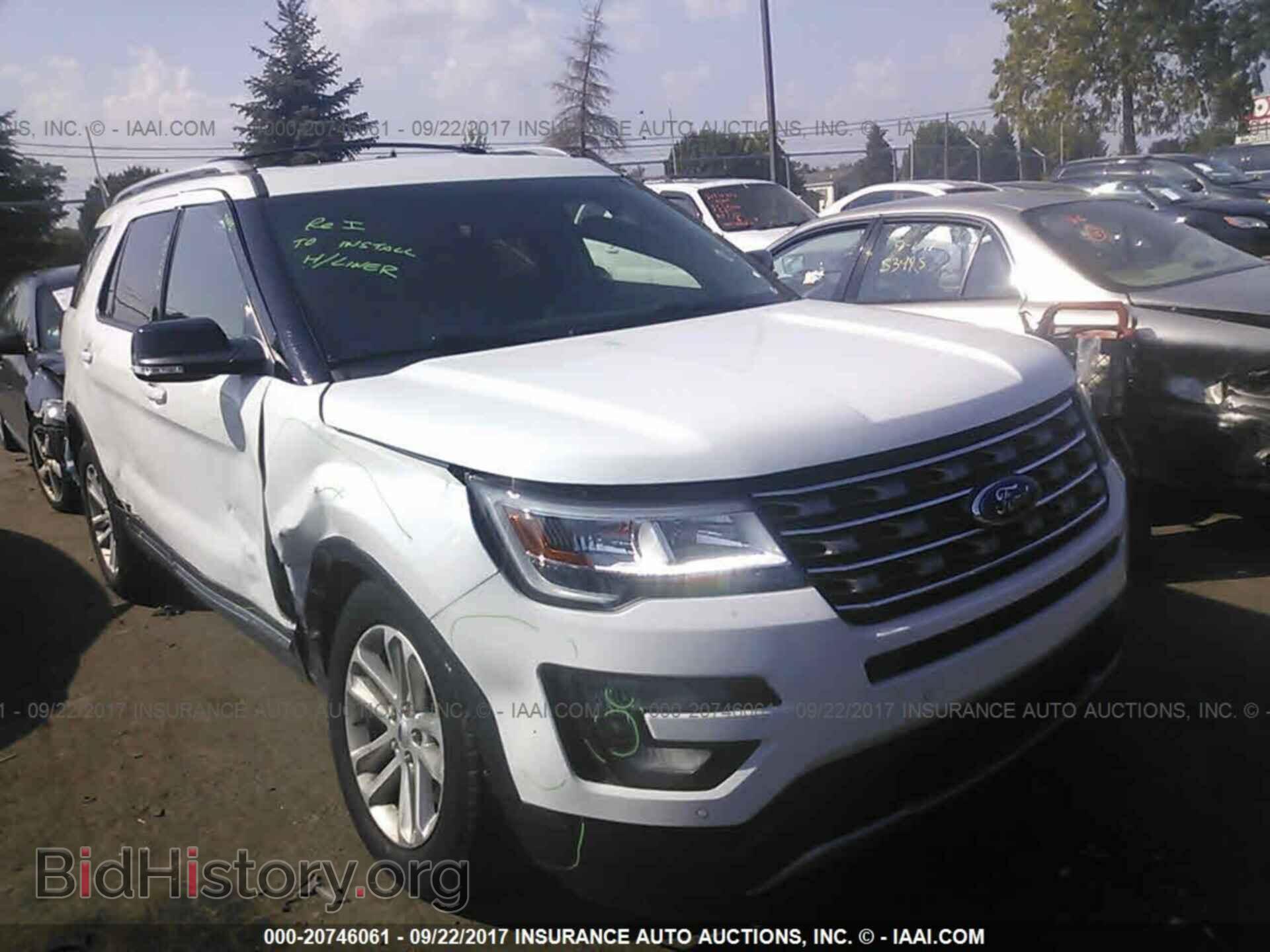 Photo 1FM5K7DH6GGC65480 - Ford Explorer 2016