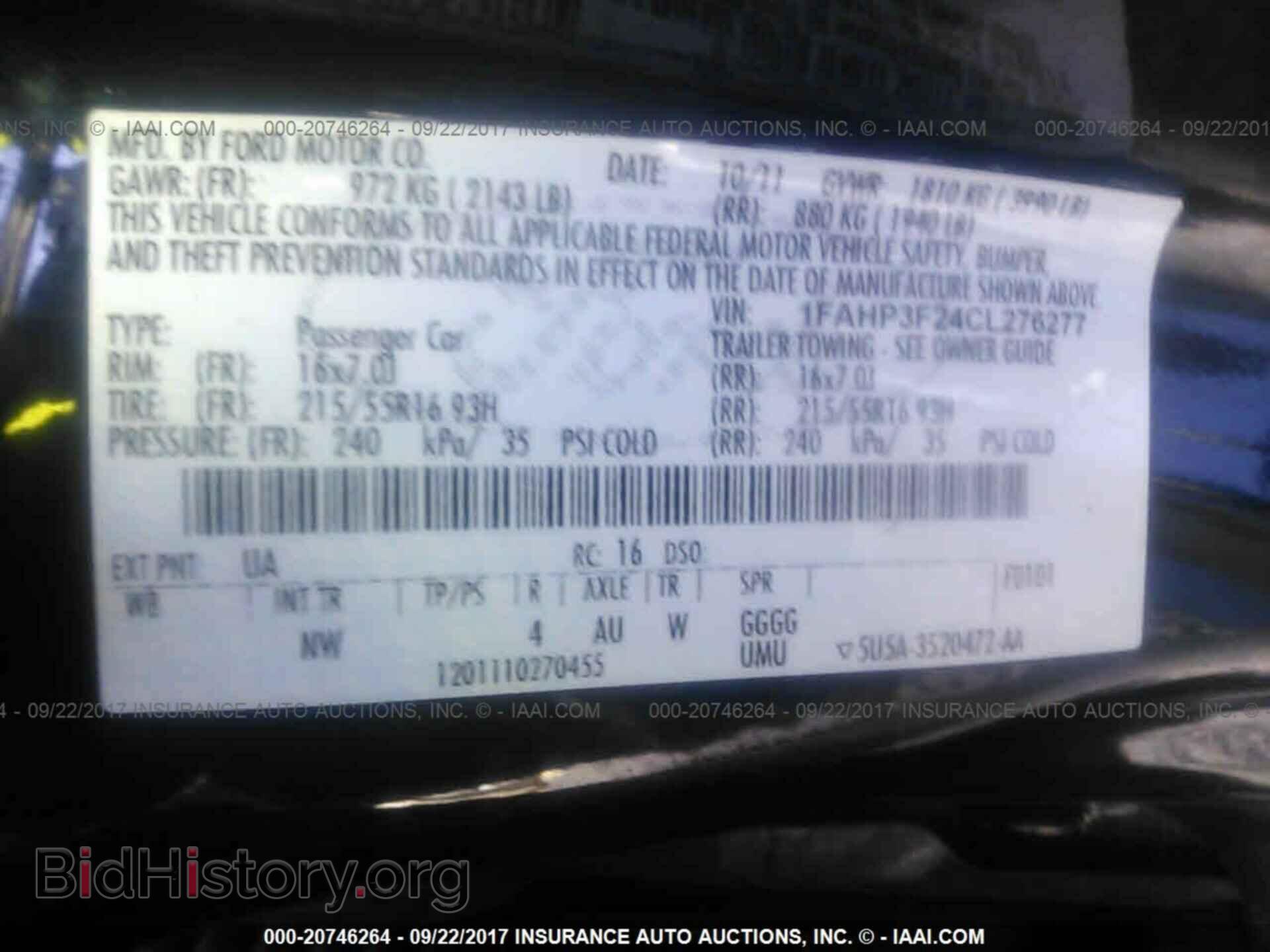 2012 Ford Focus - VIN: 1FAHP3F24CL276277 - Photo 9