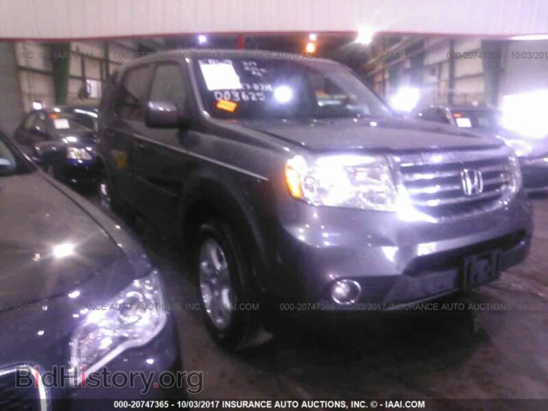 2014 Honda PILOT (VIN 5FNYF3H54EB003625) — фото 1 из 10, IAAI, повреждение: затопление