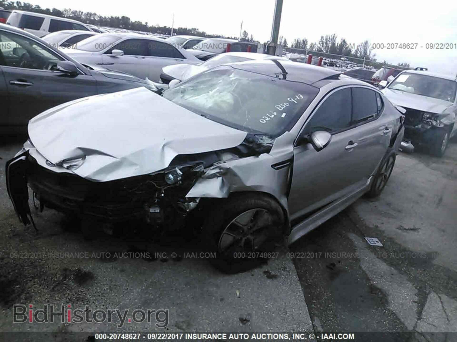 2011 Kia Optima - VIN: KNAGM4AD5B5000266 - Фото 2