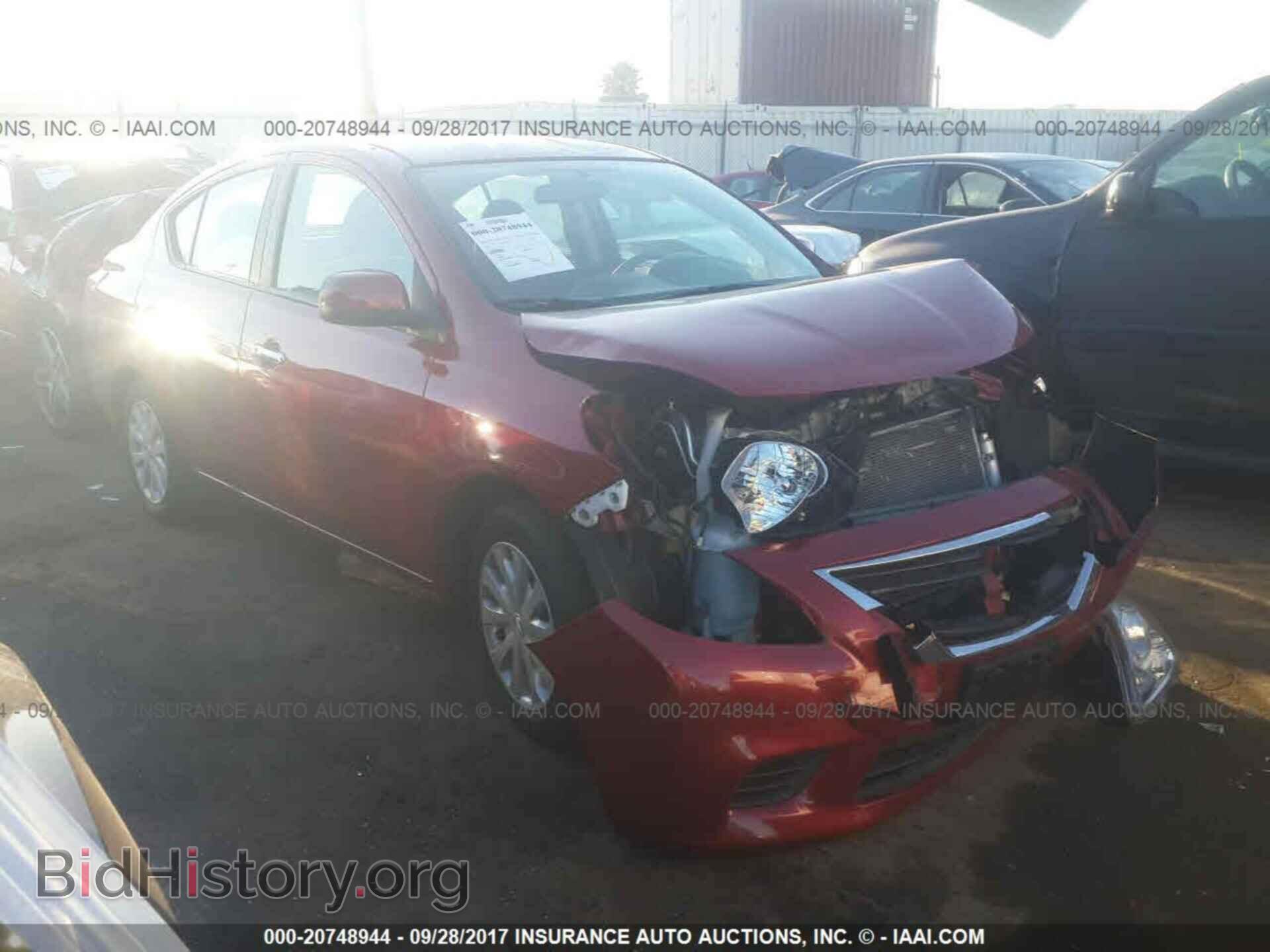Фотография 3N1CN7AP8CL809775 - Nissan Versa 2012