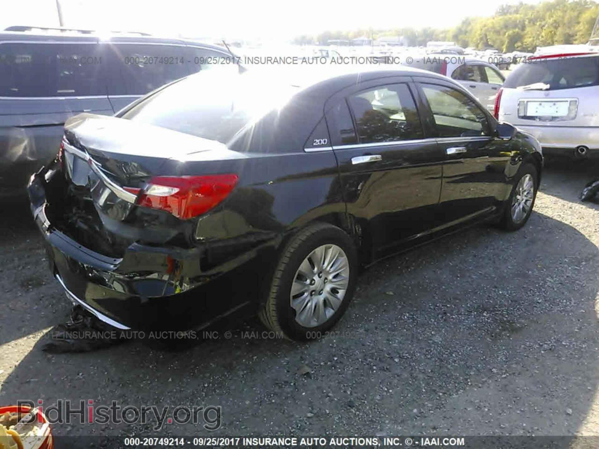2012 Chrysler 200 - VIN: 1C3CCBAB2CN113850 - Photo 4