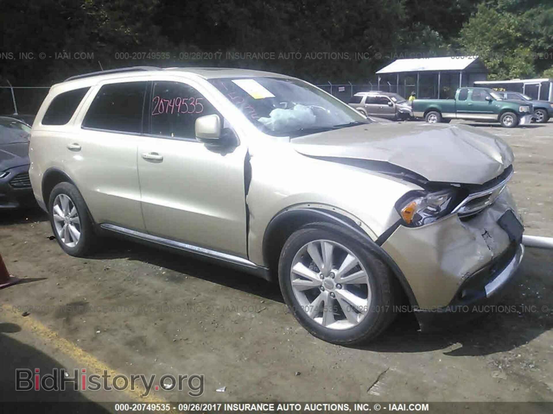 Photo 1C4RDJDG0CC163470 - Dodge Durango 2012